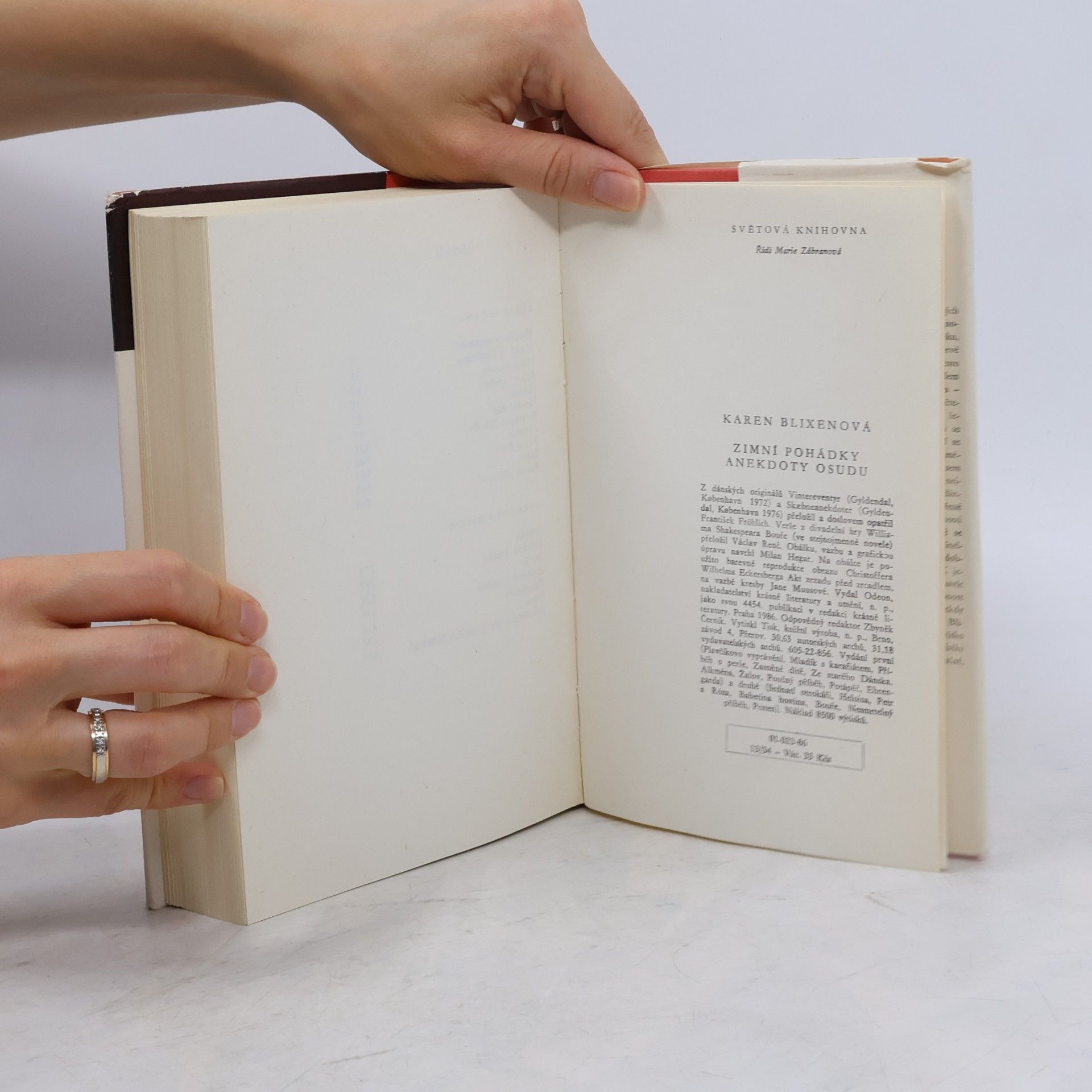 Karen Blixen Zimní pohádky. Anekdoty osudu