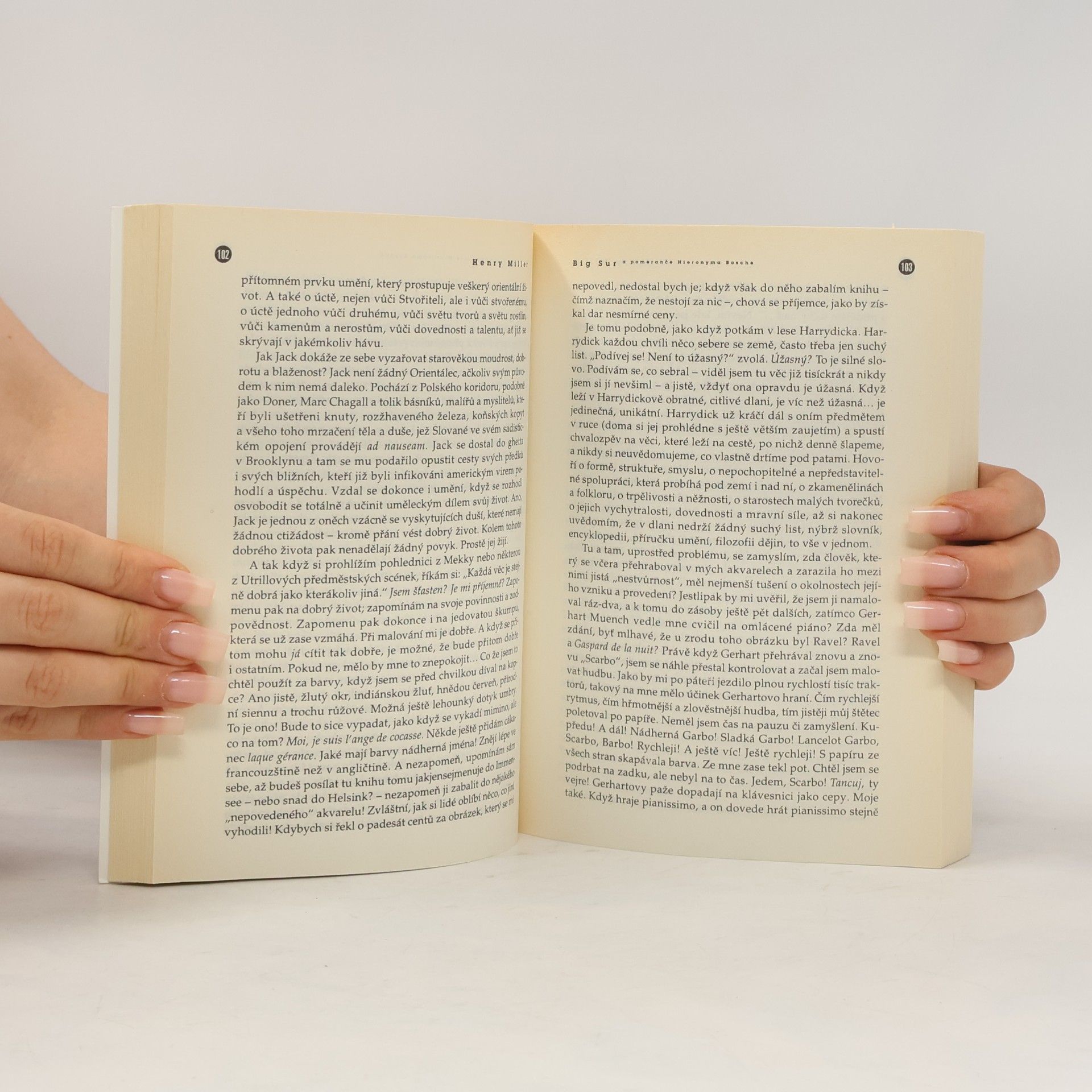 Henry Miller Big Sur a pomeranče Hieronyma Bosche