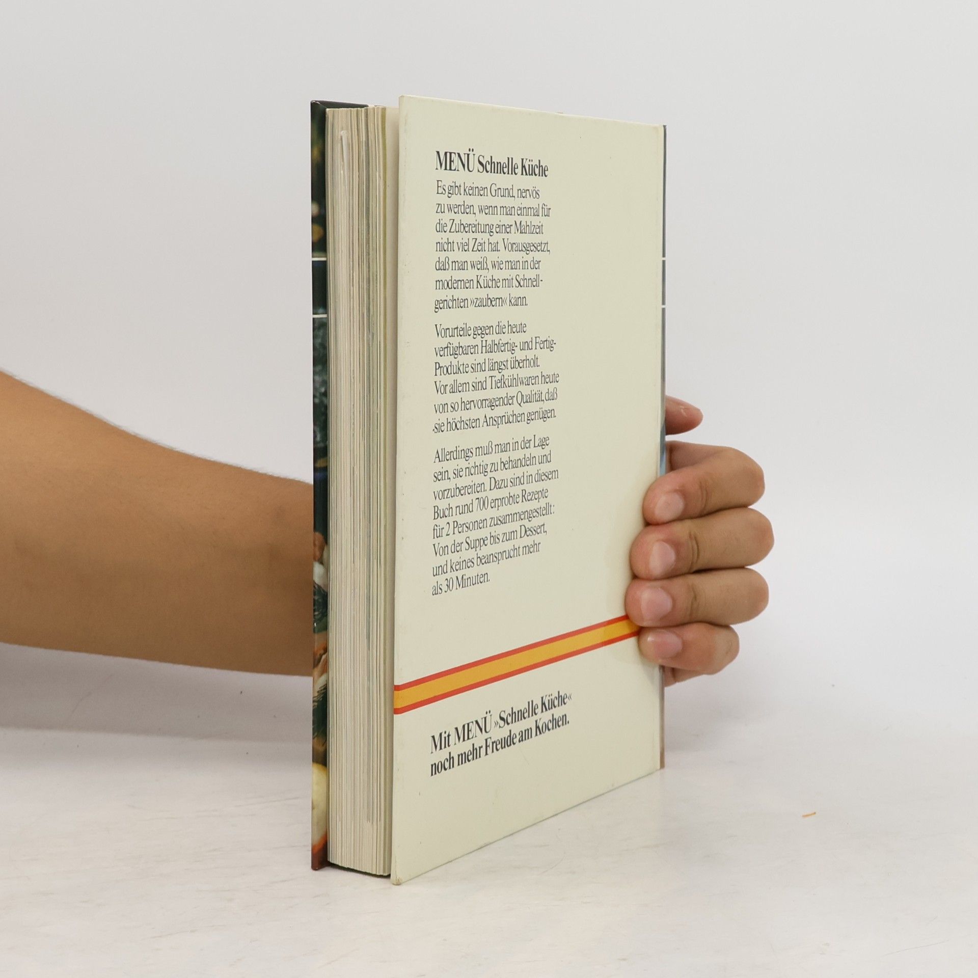 Ingrid Seemann Menu. Schnelle Küche