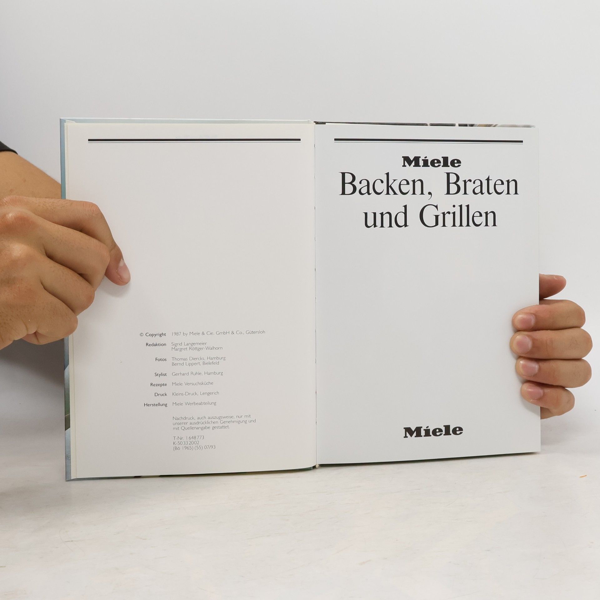 Various authors Backen, Braten und Grillen