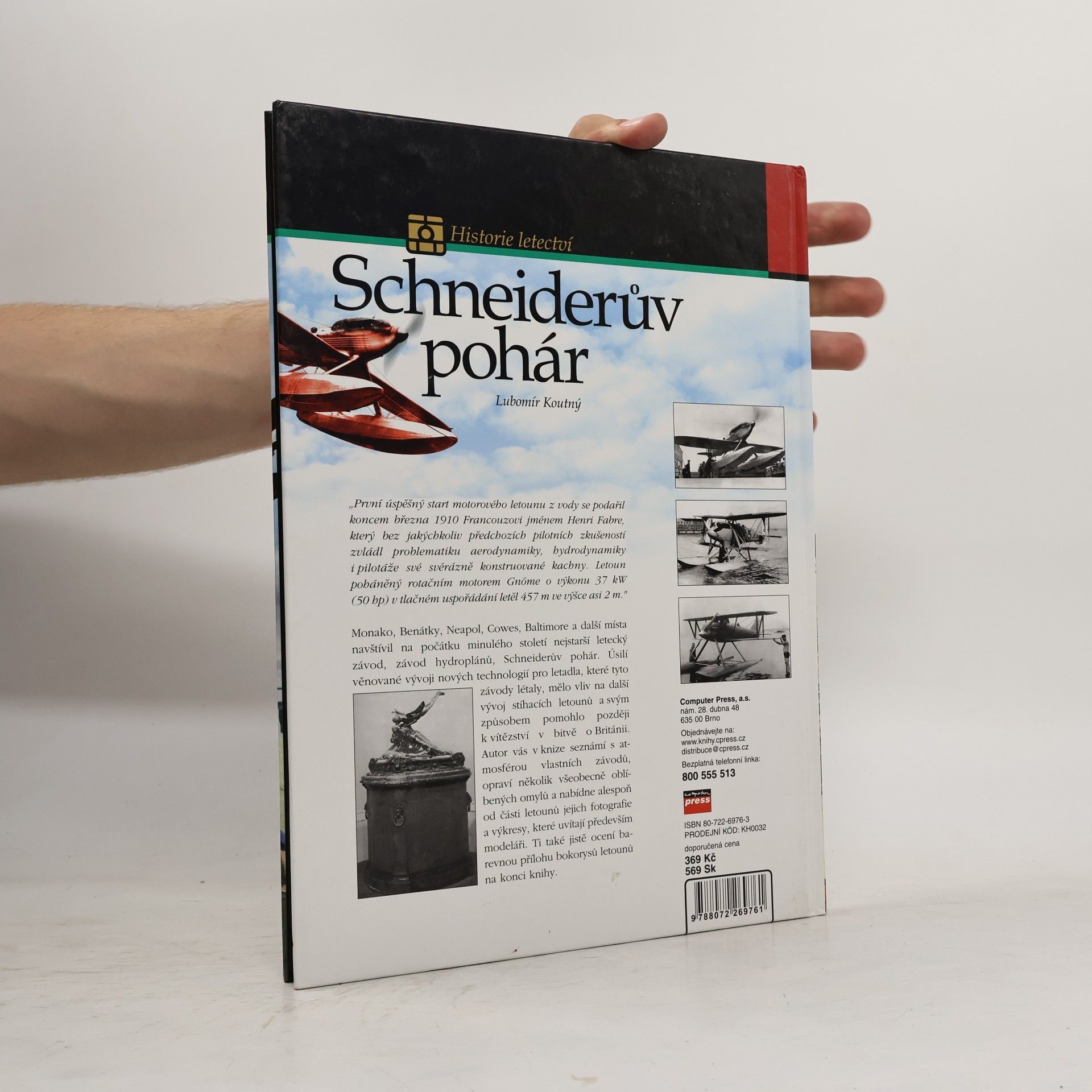 Lubomír Koutný Schneiderův pohár. Historie nejslavnějšího leteckého závodu