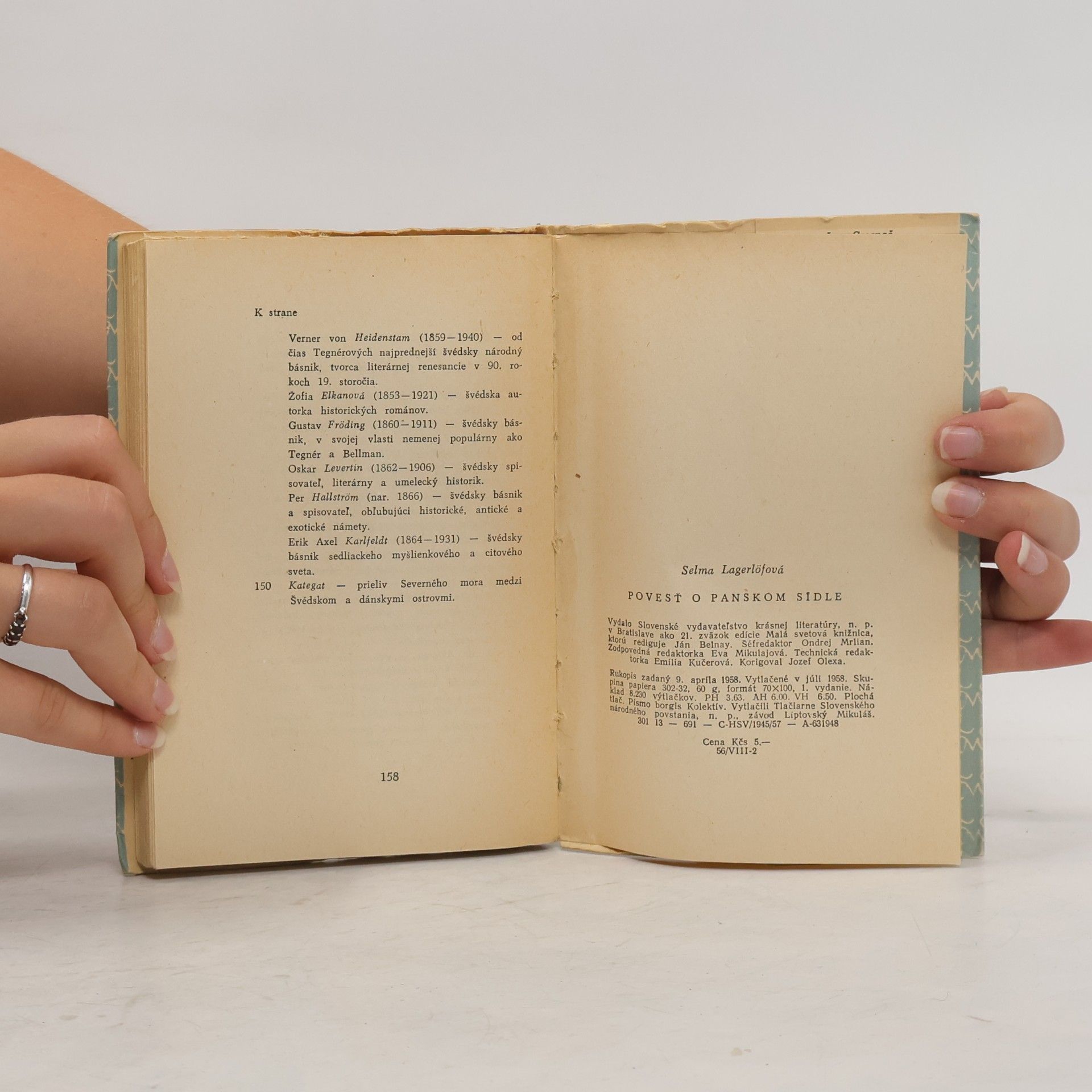 Selma Lagerlöf Povesť o panskom sídle