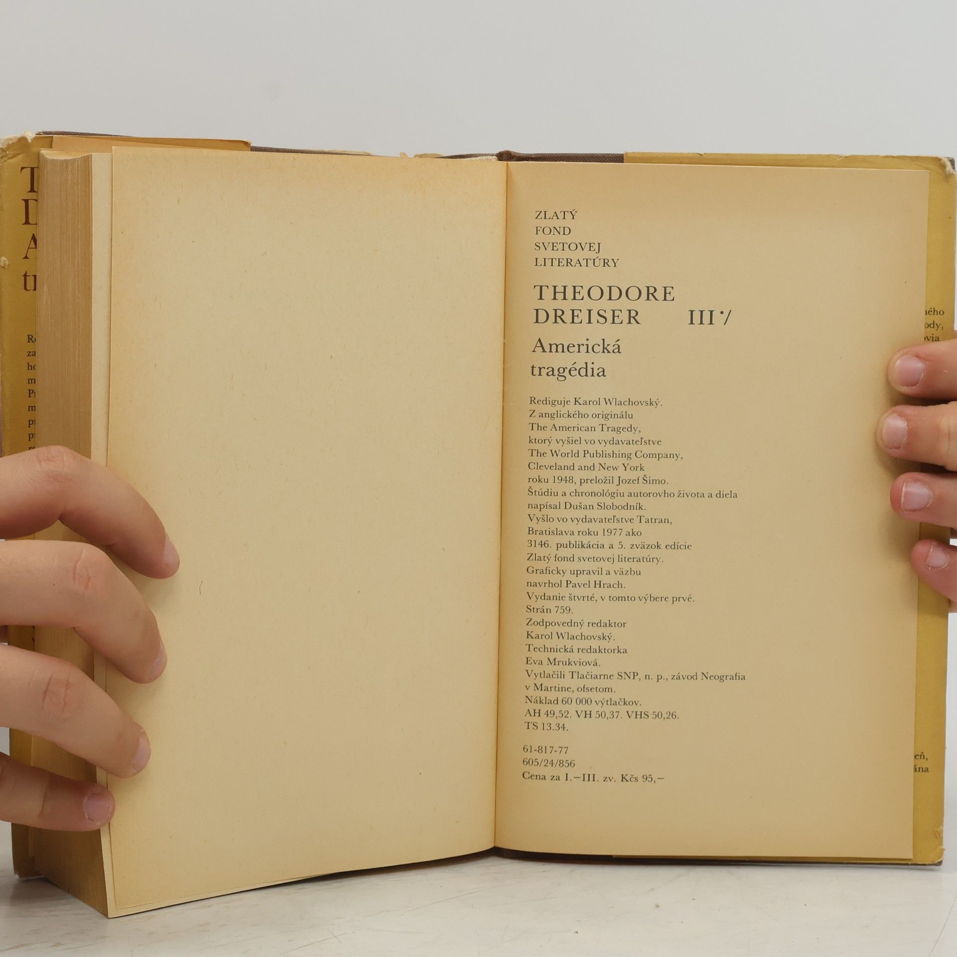 Theodore Dreiser Americká tragédia