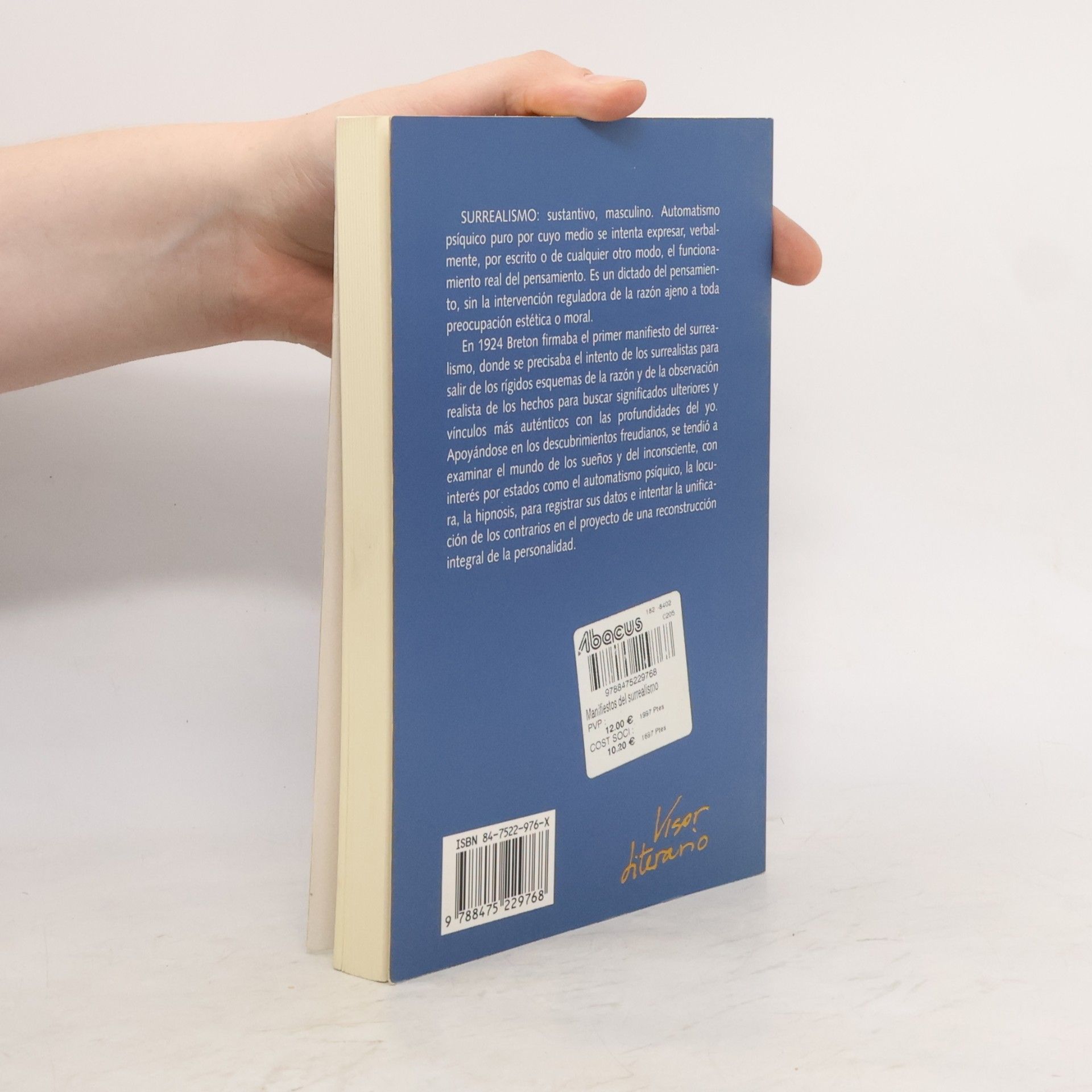 André Breton Visor Literario - 6: Manifiestos del surrealismo