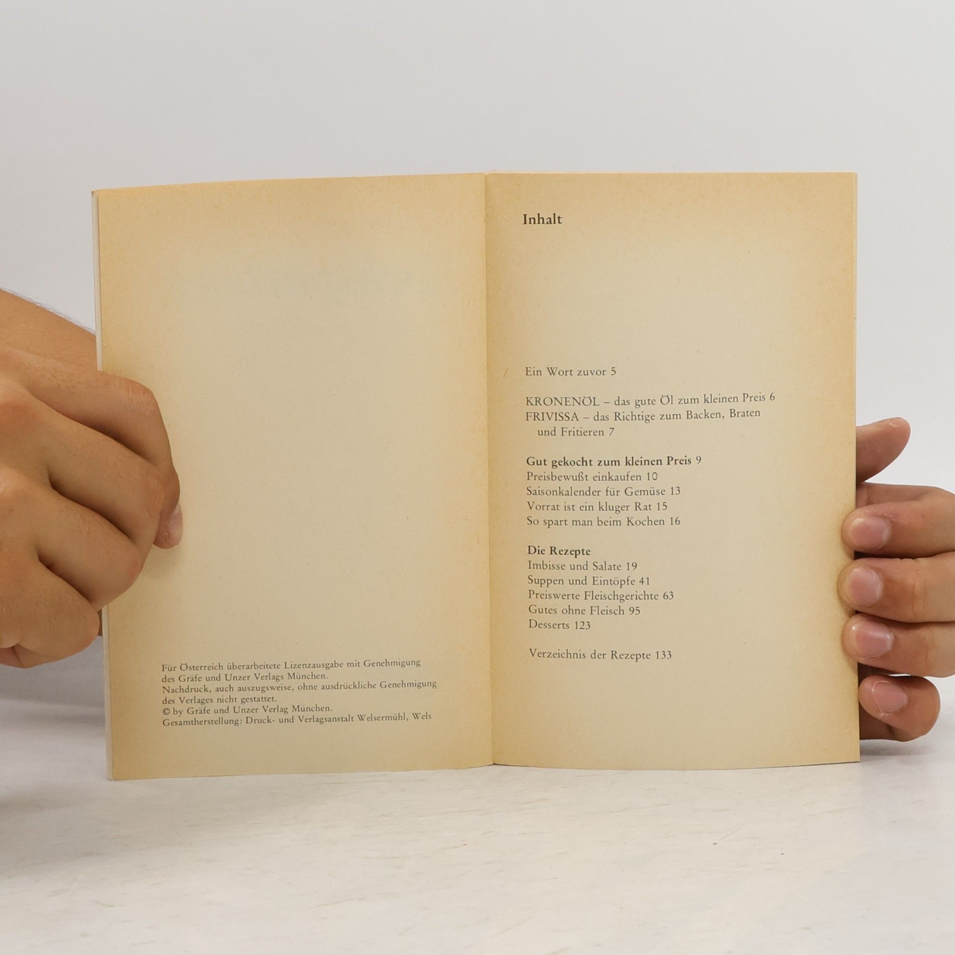 Ursula Grüninger Kochsparbuch
