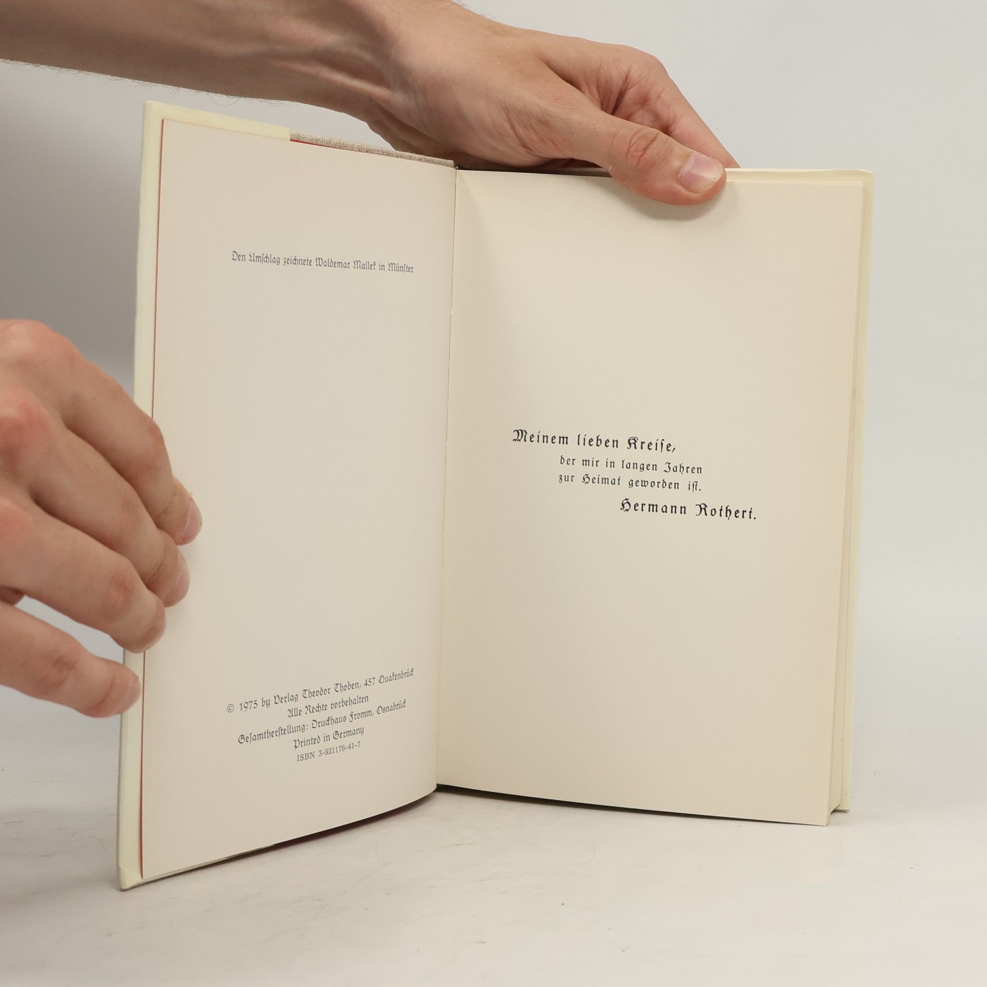 Hermann Rothert Heimatbuch des Kreises Bersenbrück
