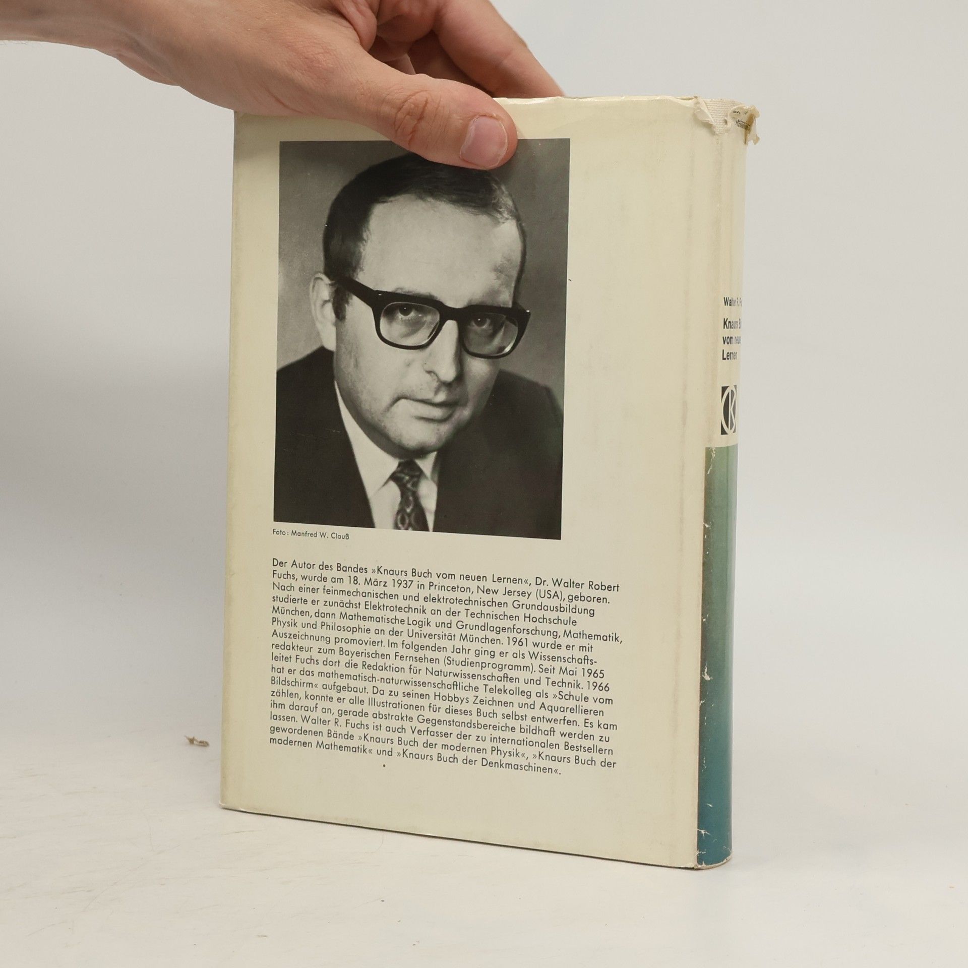 Walter Robert Fuchs Knaurs Buch vom neuen Lernen