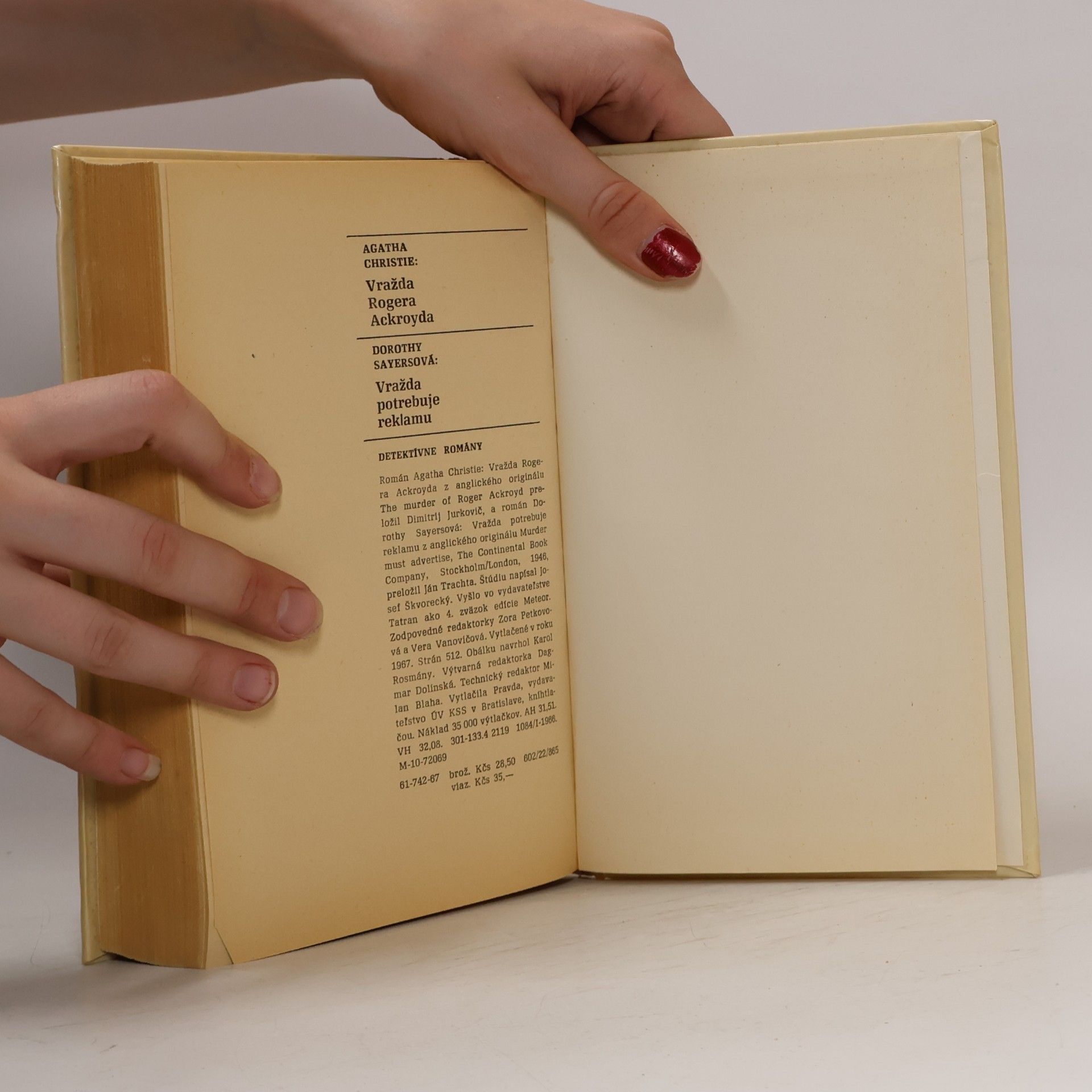 Agatha Christie Vražda Rogera Ackroyda. Vražda potřebuje reklamu