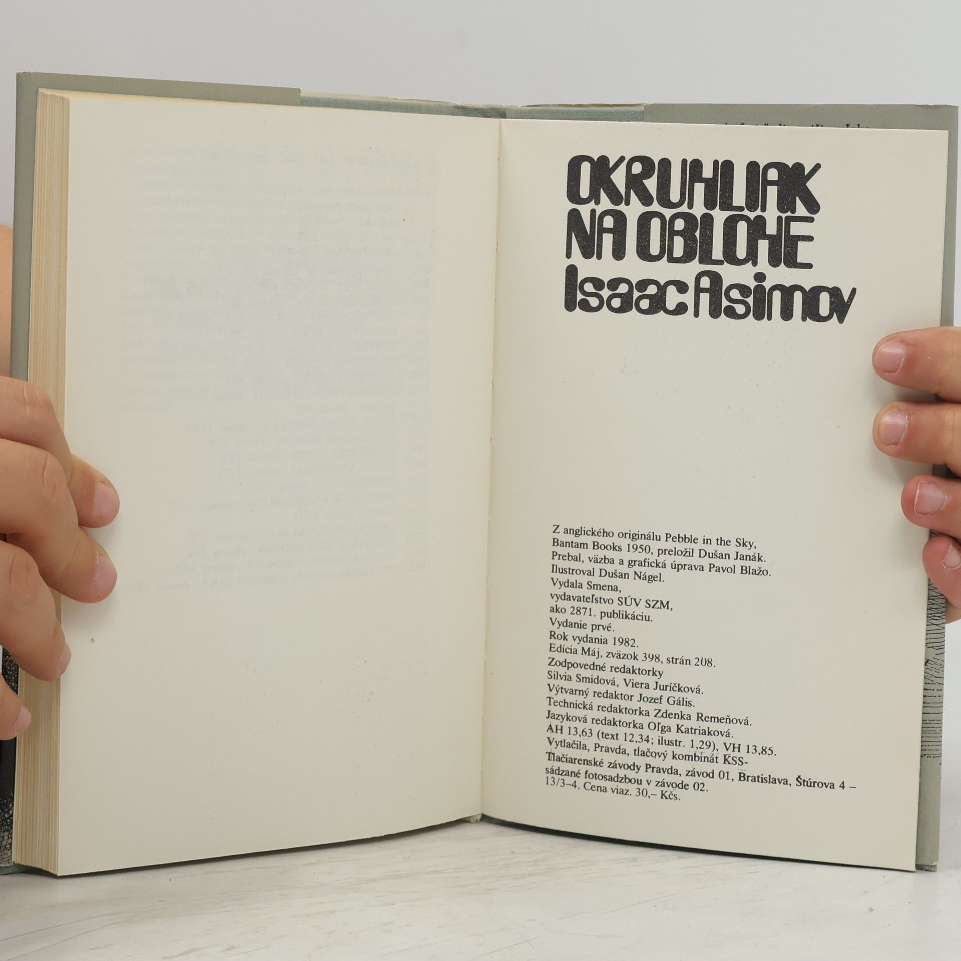 Isaac Asimov Okruhliak na oblohe