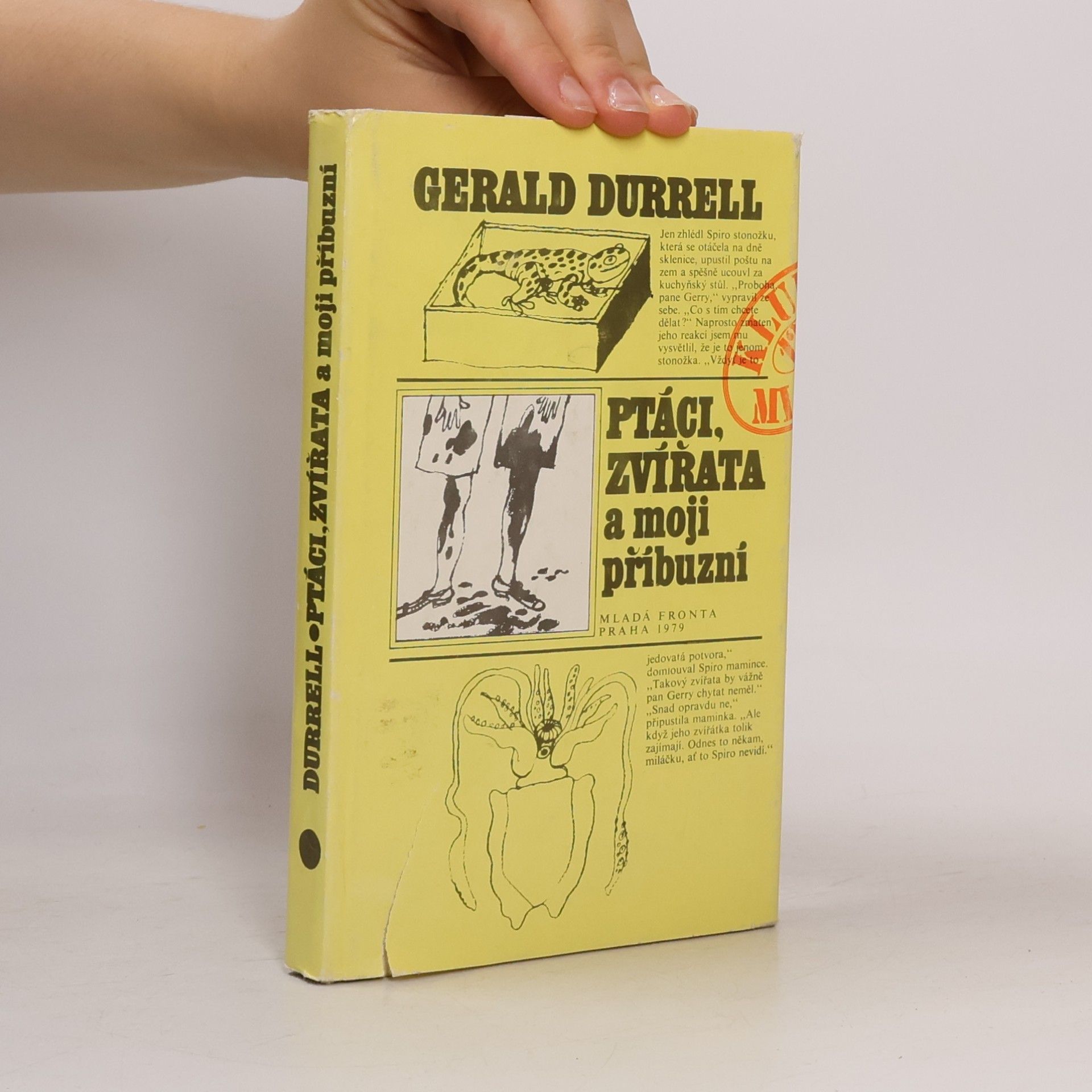 Gerald Durrell Ptáci, zvířata a moji příbuzní