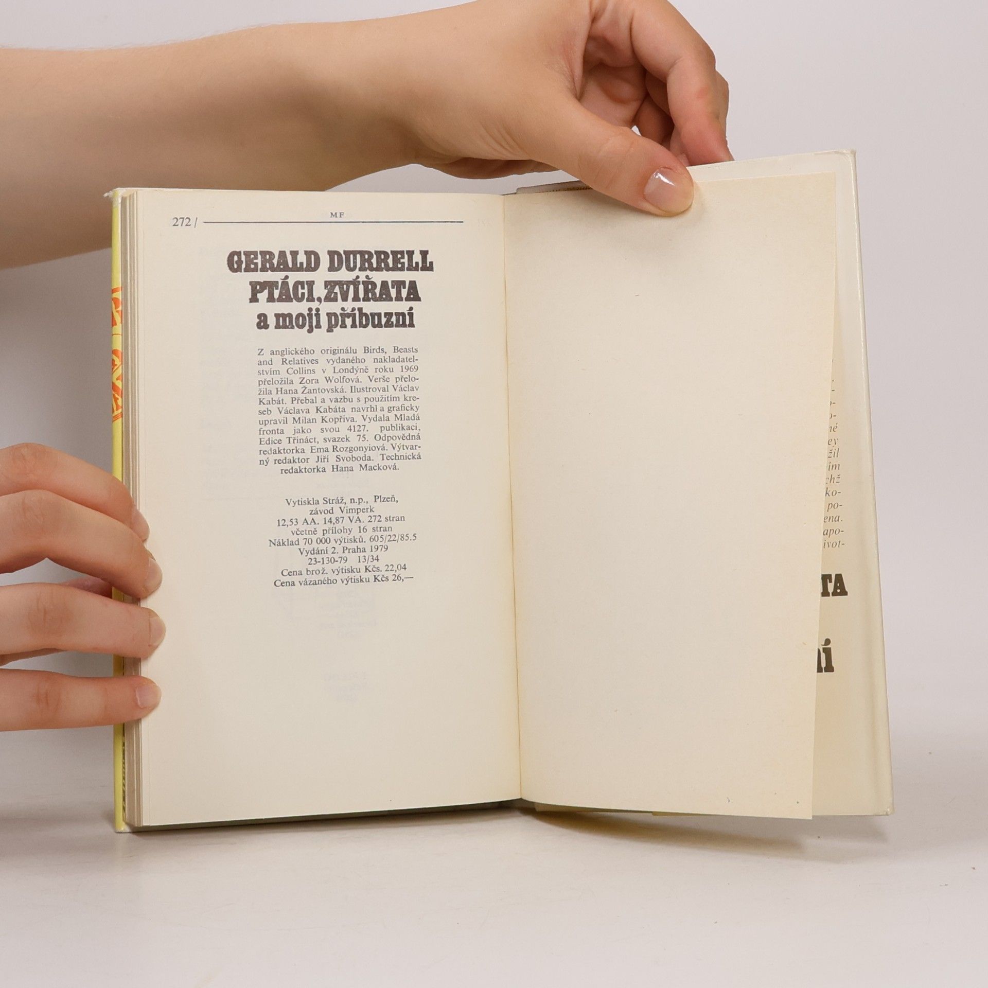 Gerald Durrell Ptáci, zvířata a moji příbuzní