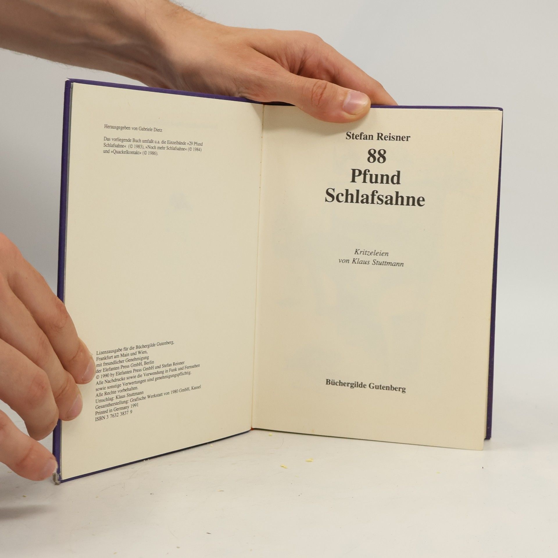 Stefan Reisner 88 Pfund Schlafsahne
