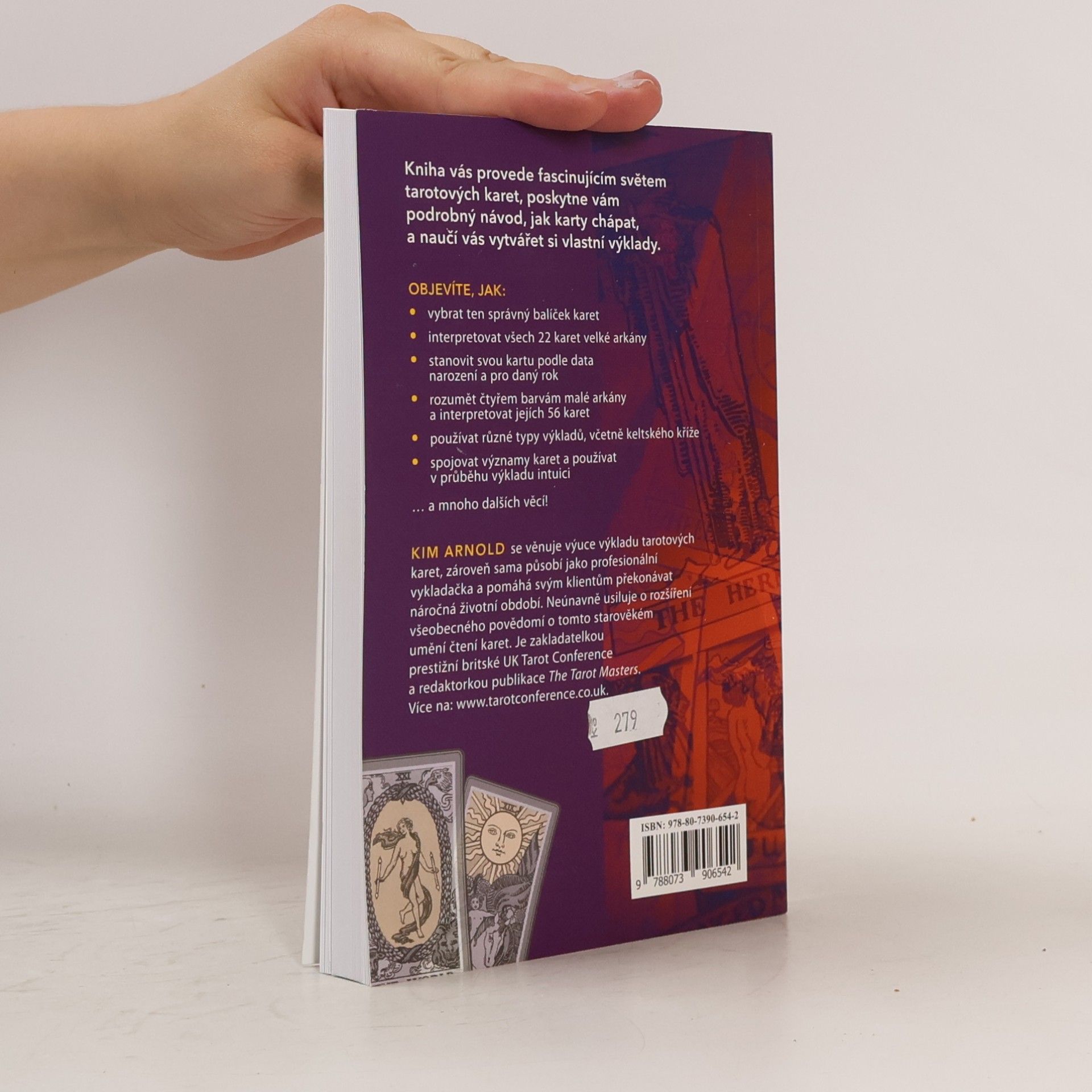 Kim Arnold Tarot pro každého. Jak číst tarotové karty a rozumět jejich poselství