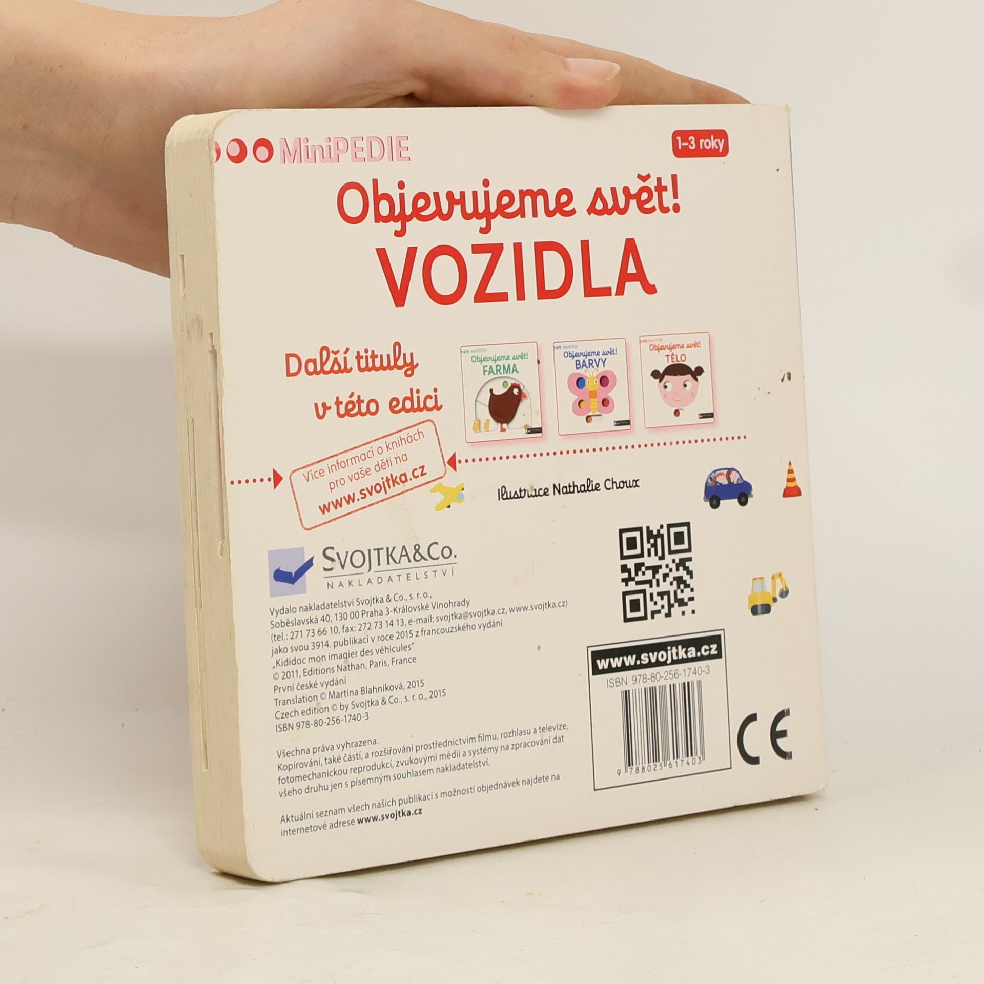Nathalie Choux Objevujeme svět! Vozidla