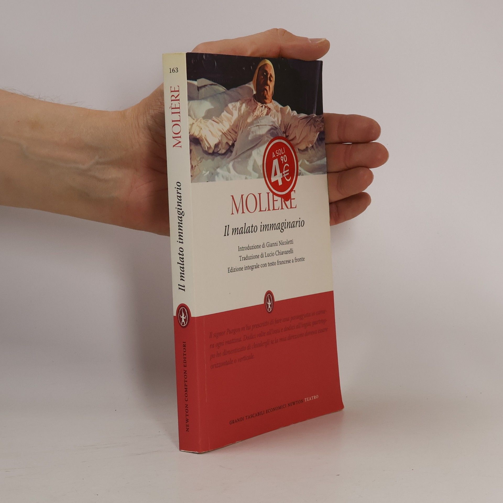 Molière Grandi tascabili economici Newton Teatro - 163: Il malato immaginario
