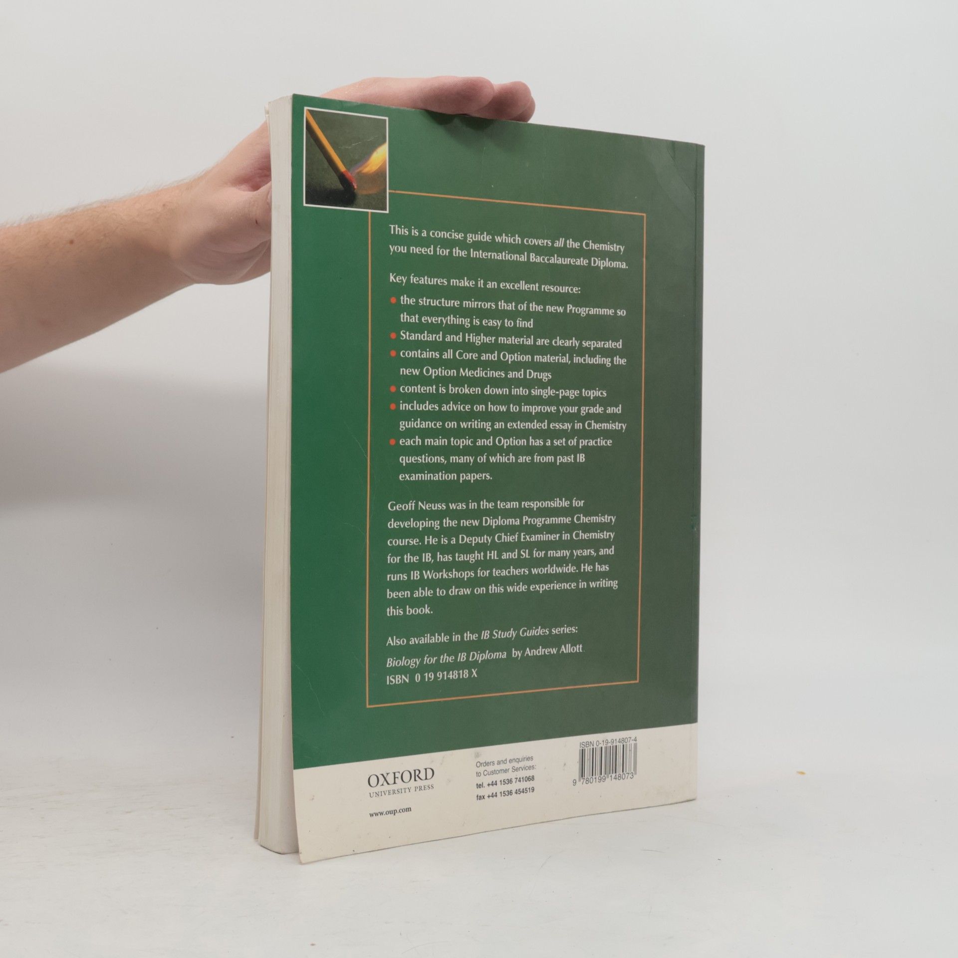 Geoffrey Neuss Chemistry for the IB Diploma