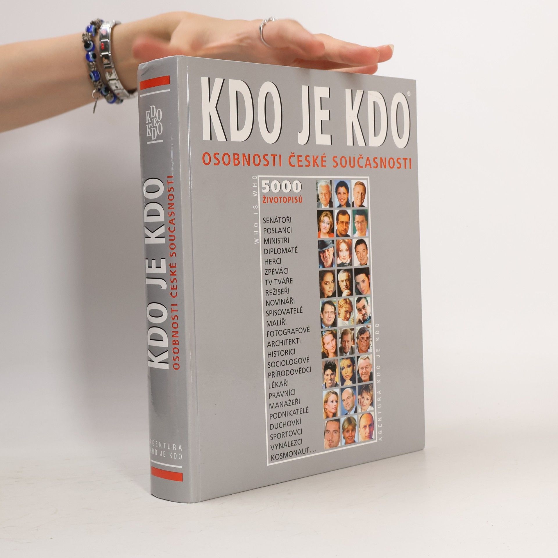 Michael Třeštík Kdo je kdo = Who is who. Ssobnosti české současnosti. 5000 životopisů