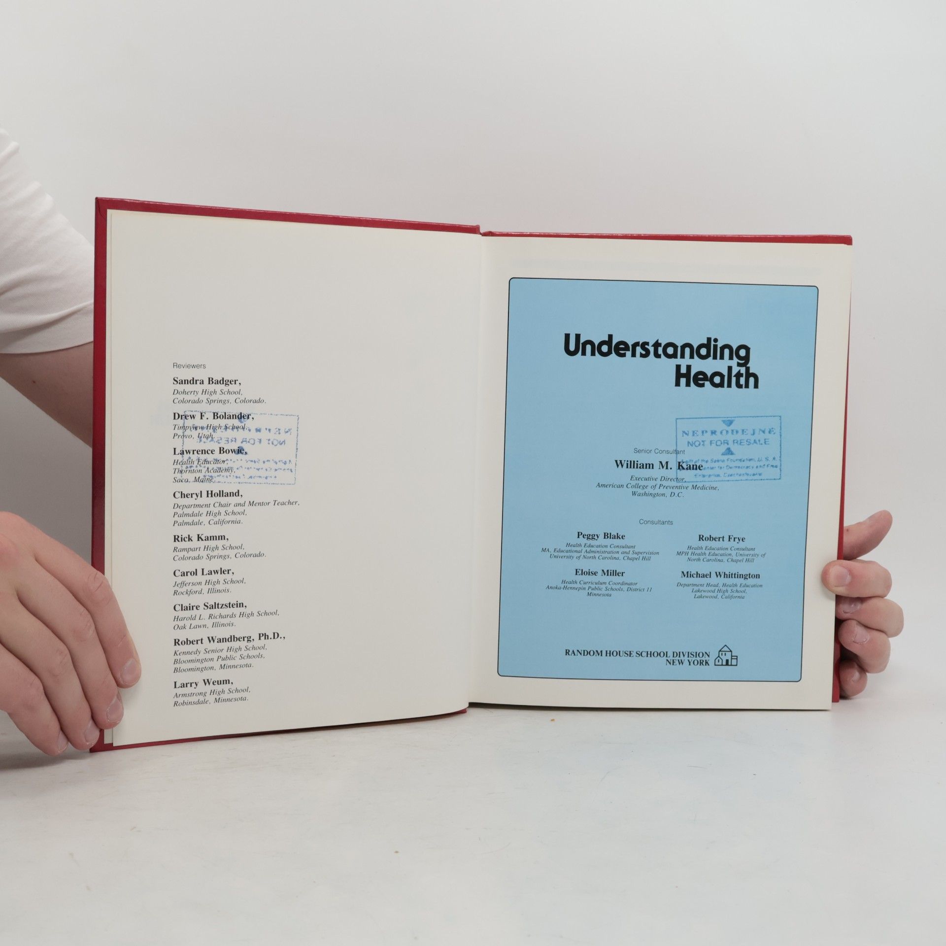 William Kane Understanding health