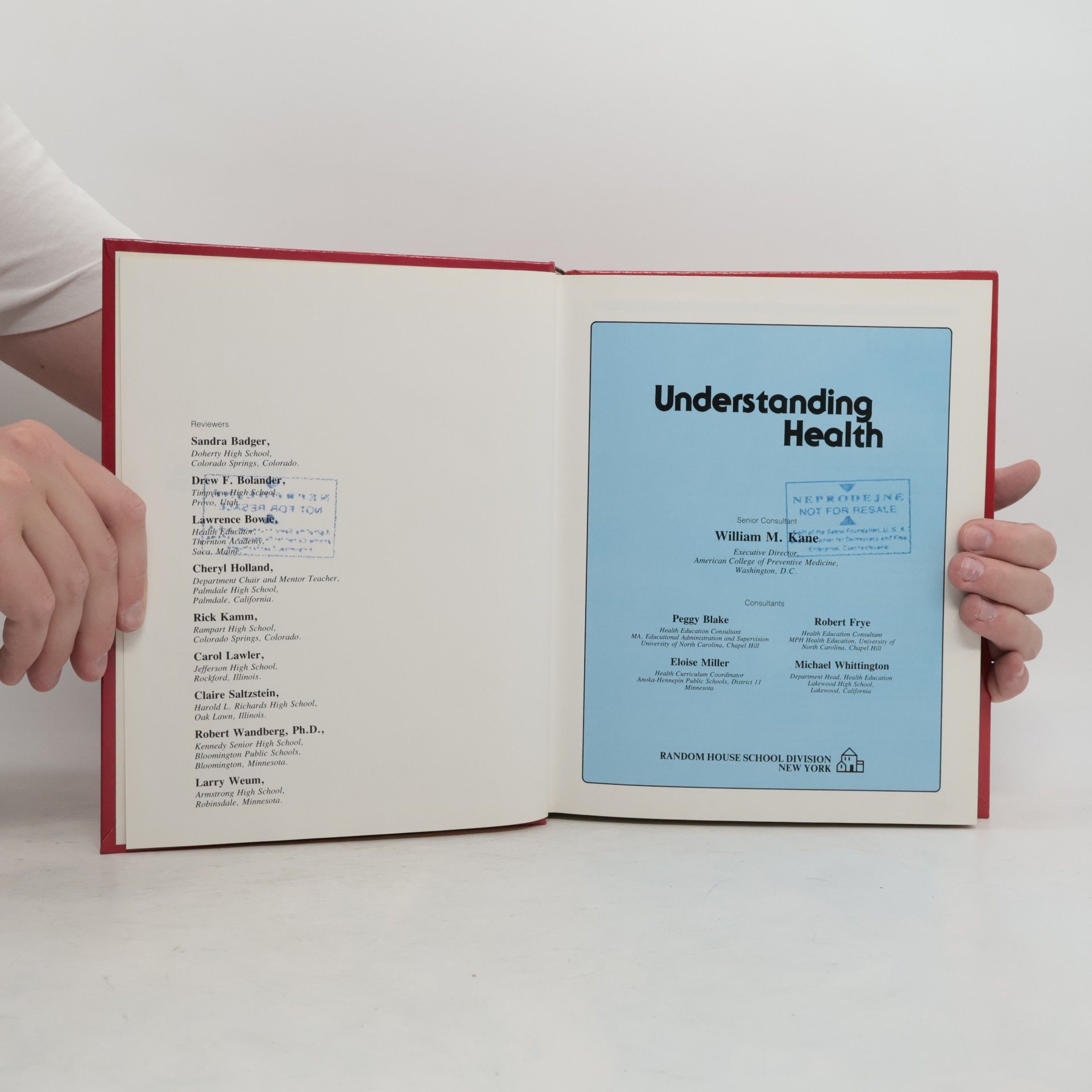 William Kane Understanding health