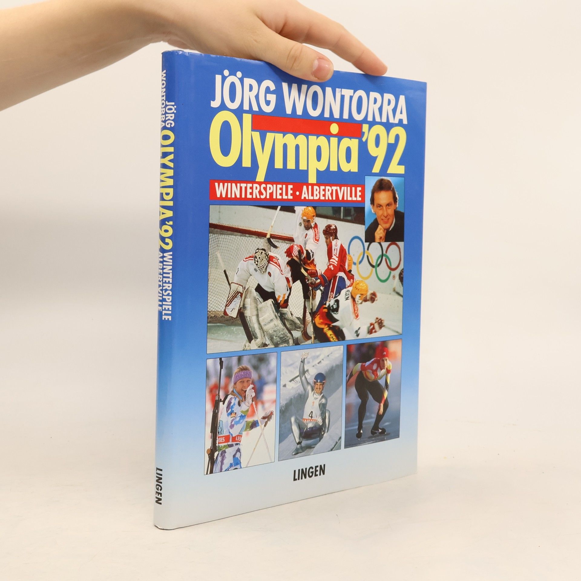 Jörg Wontorra Olympia 92 Winterspiele. Albertville