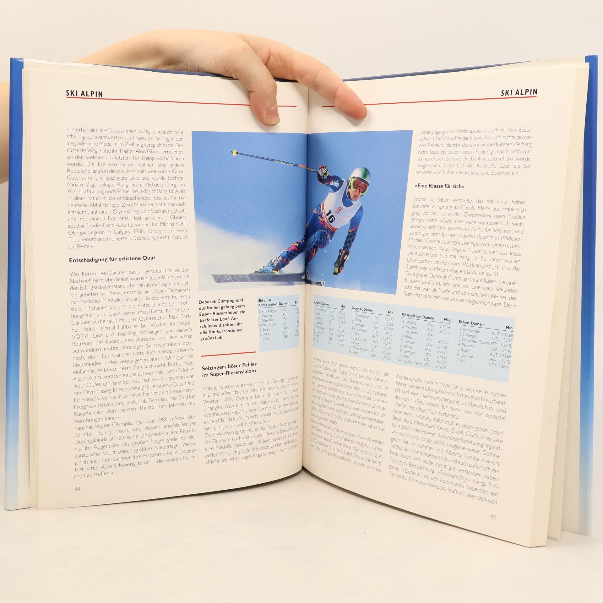 Jörg Wontorra Olympia 92 Winterspiele. Albertville