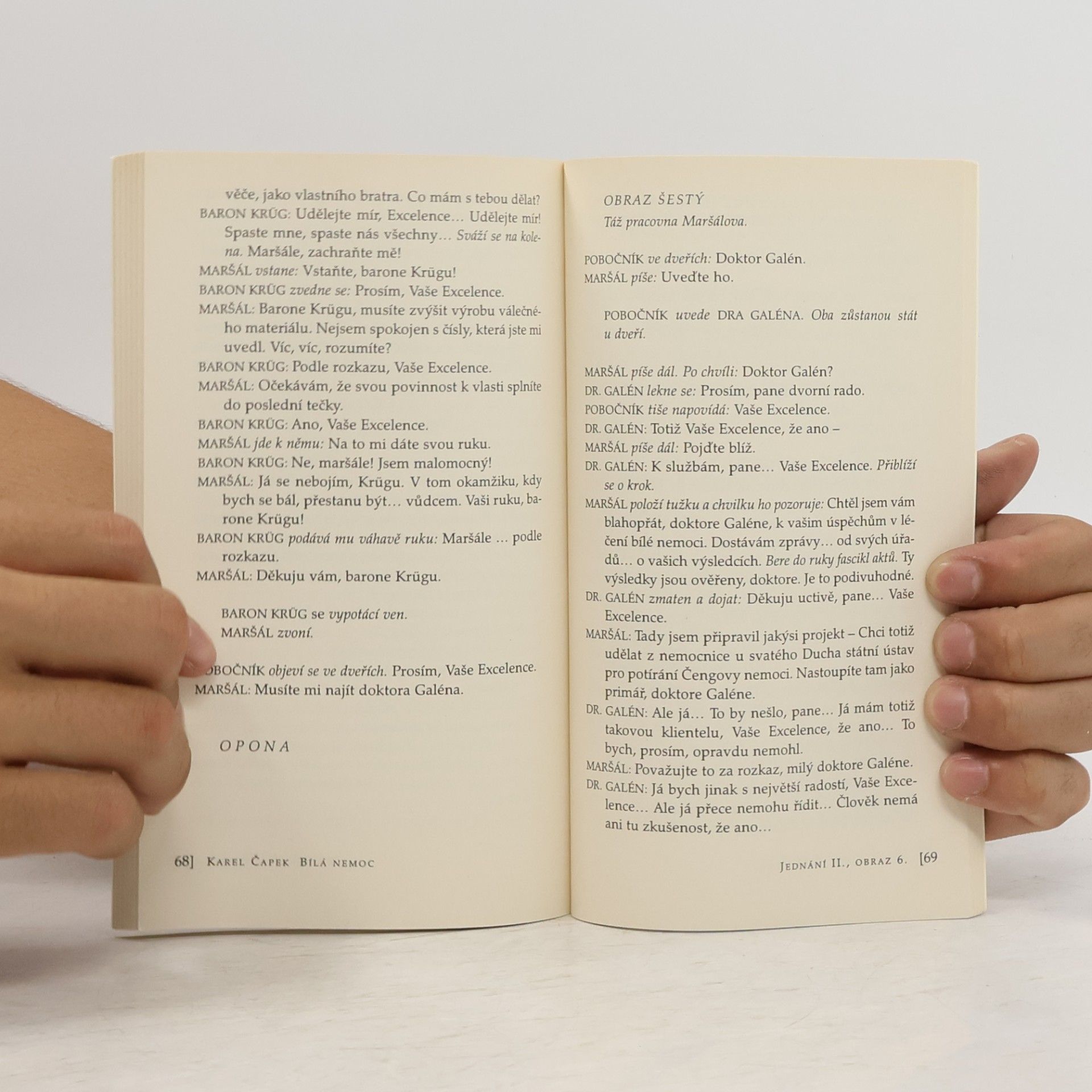 Karel Čapek Bílá nemoc