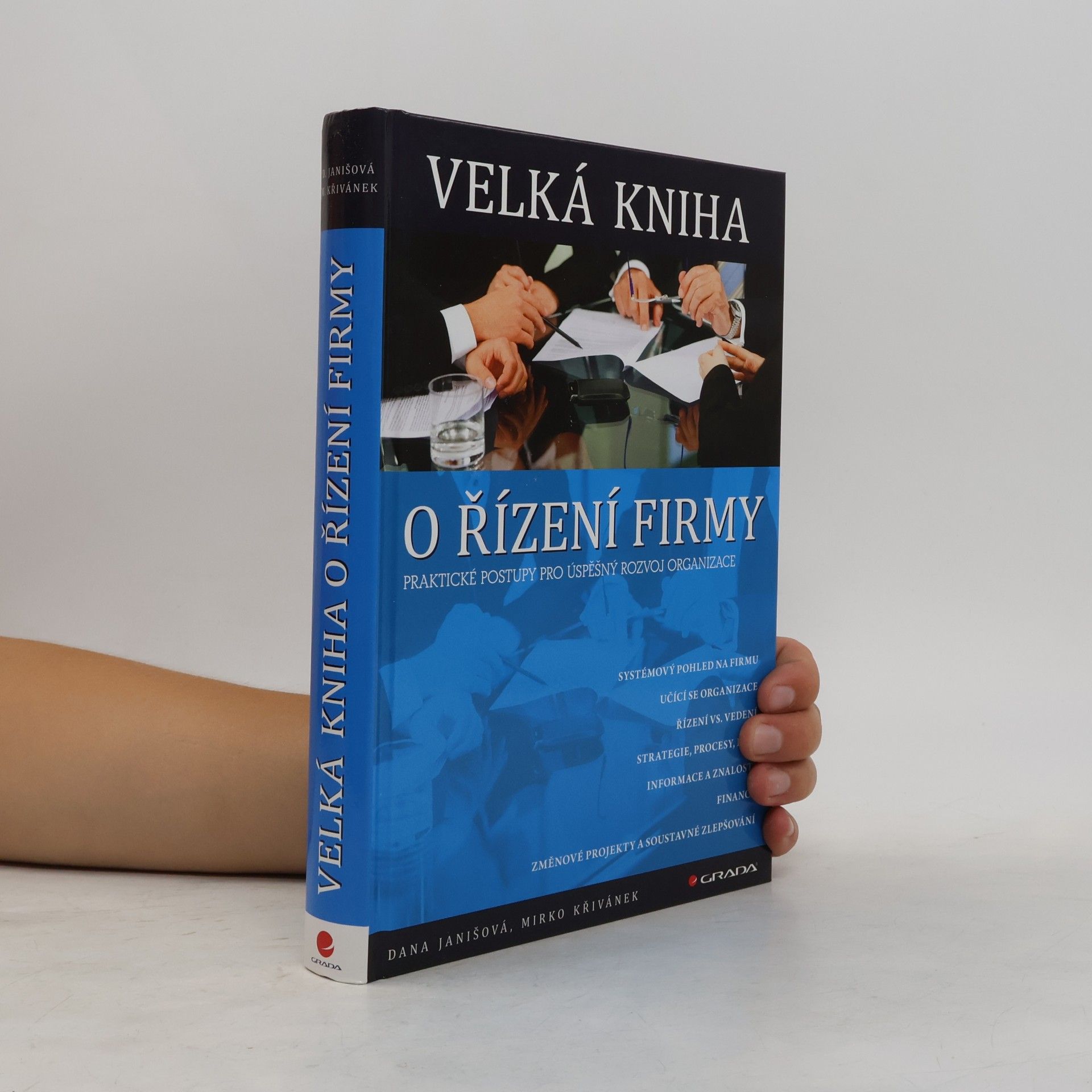 Dana Janišová Velká kniha o řízení firmy