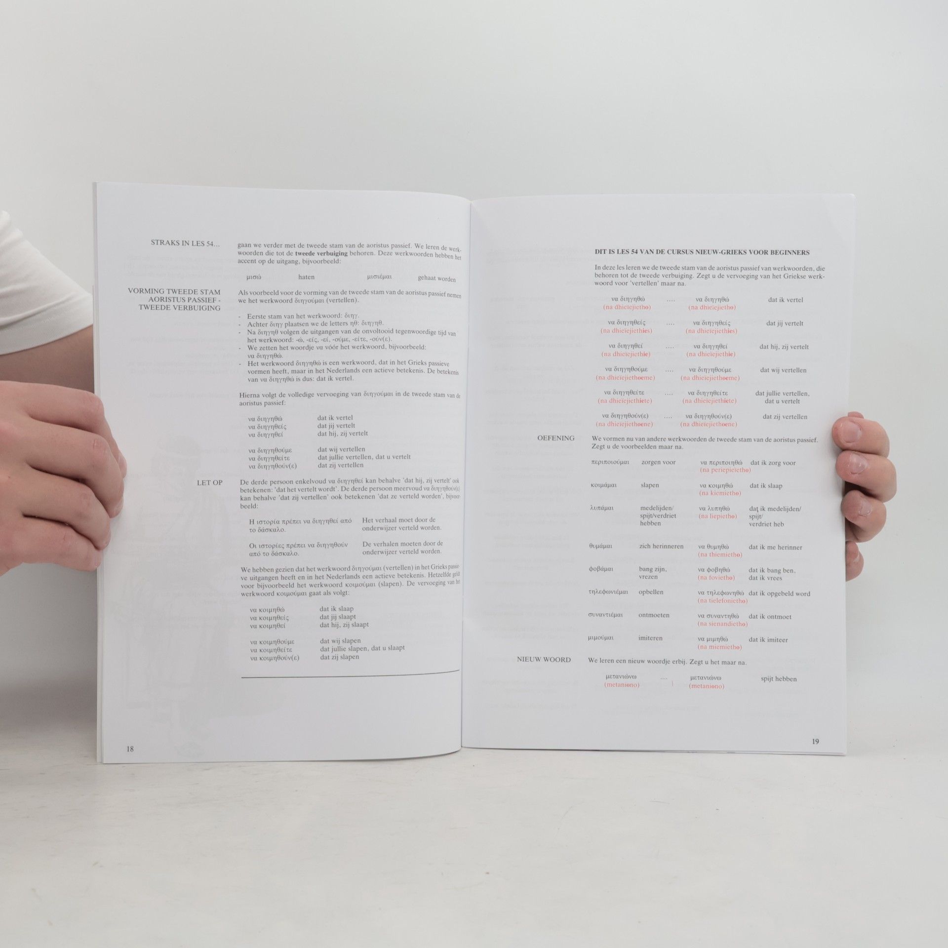 Autorenkollektiv Nieuw-Grieks voor beginners. Les 53-56