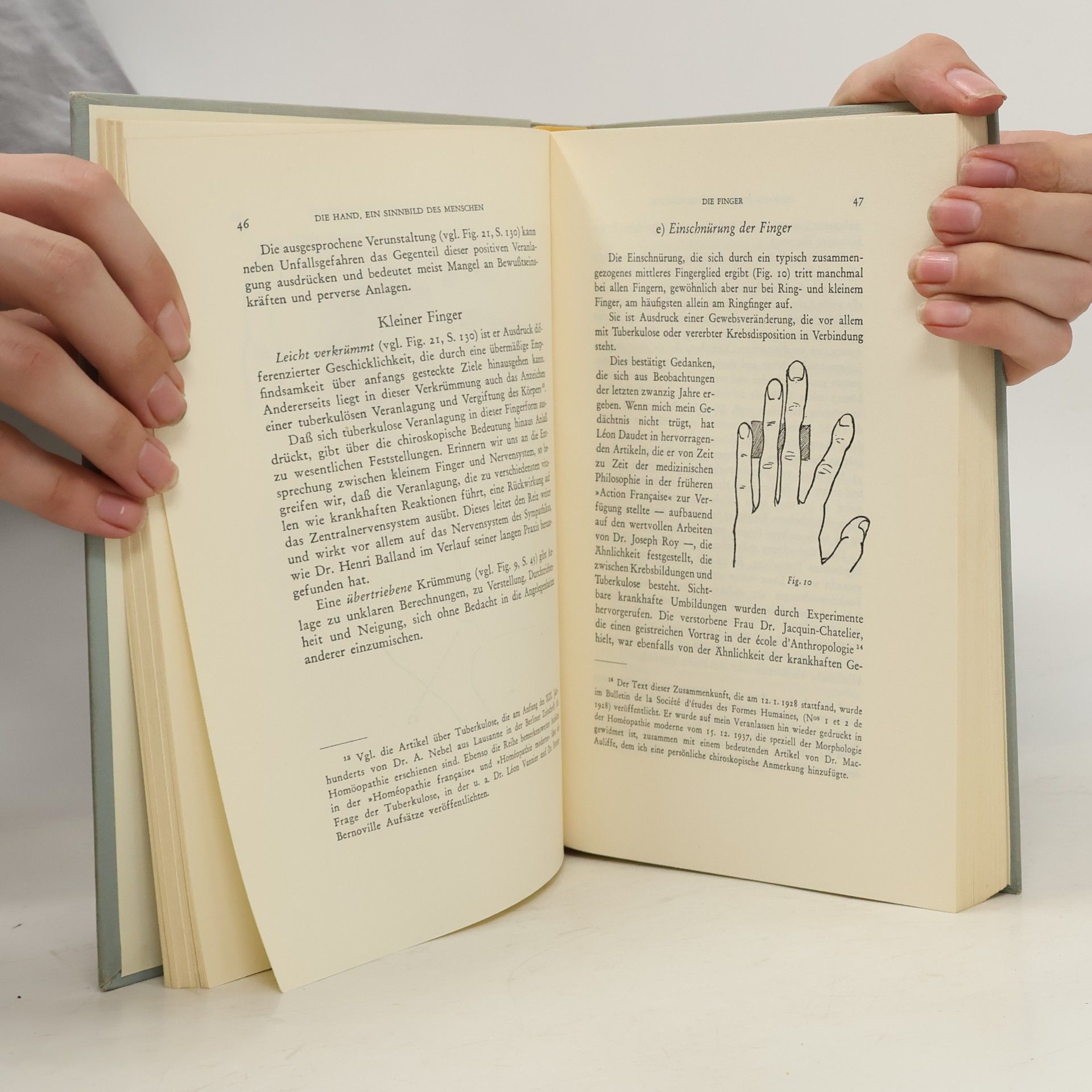 Mangin Henri Die Hand ein Sinnbild des Menschen