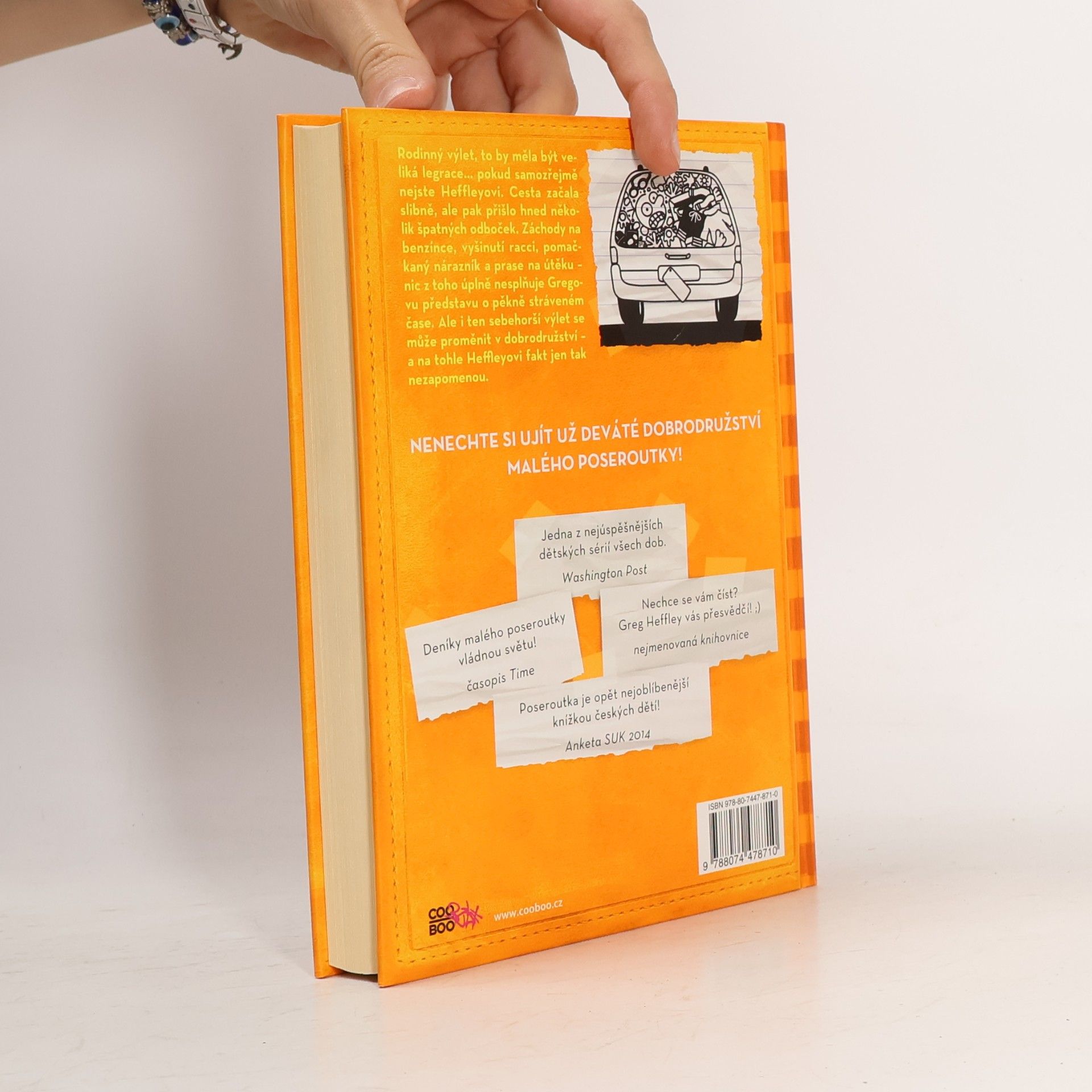 Jeff Kinney Deník malého poseroutky 9. Výlet za všechny peníze
