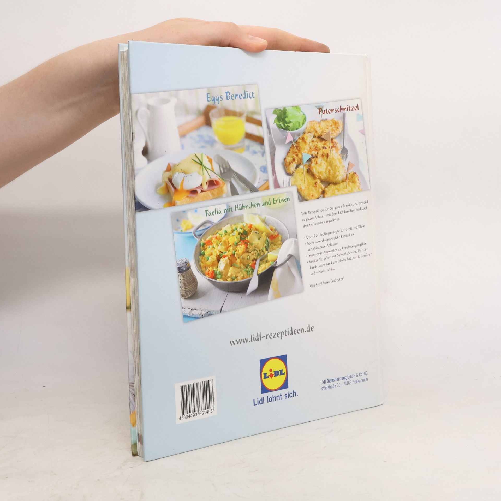 AA.VV. as große Lidl Familien-Kochbuch