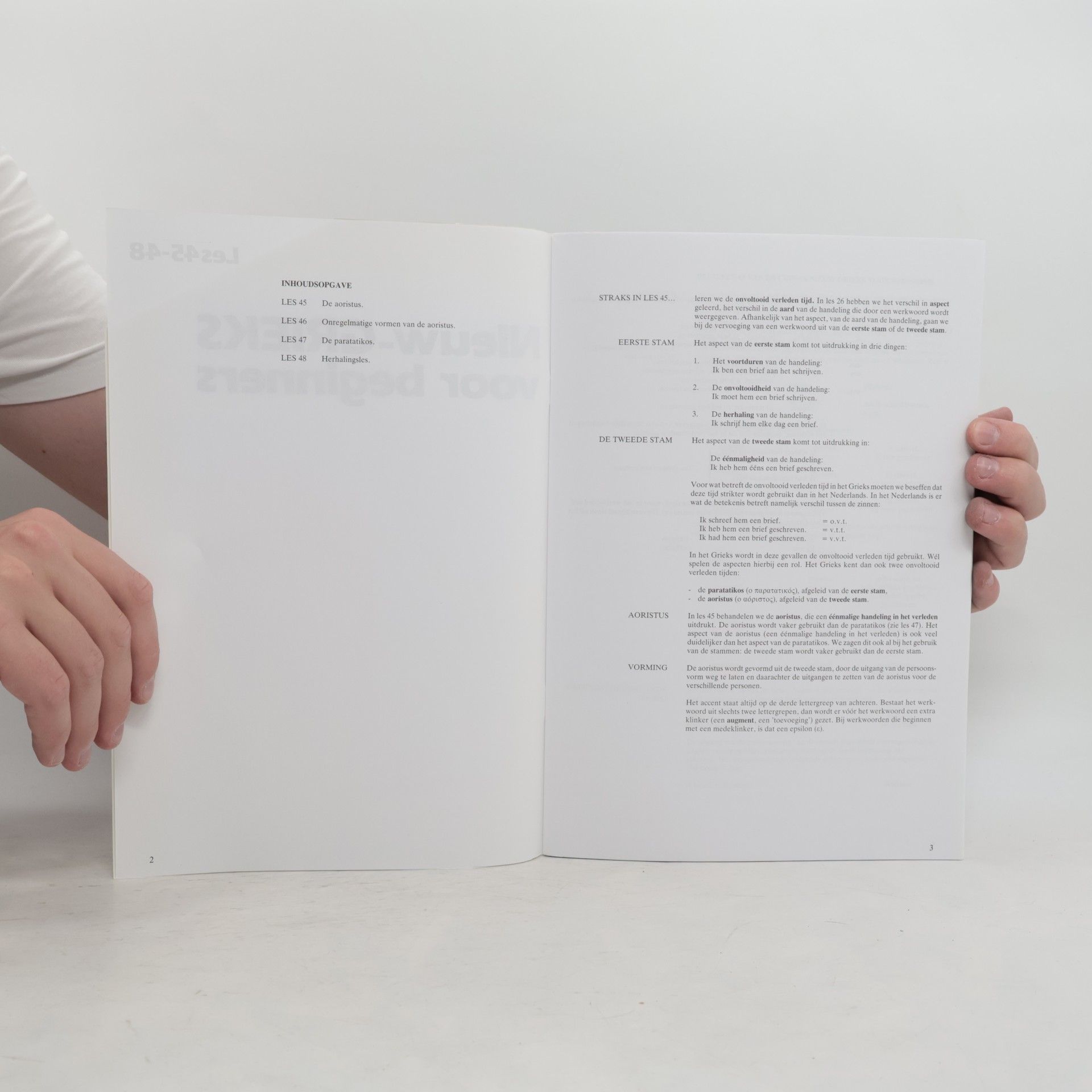 Various authors Nieuw - GRIEKS voor beginners. Les 45-48