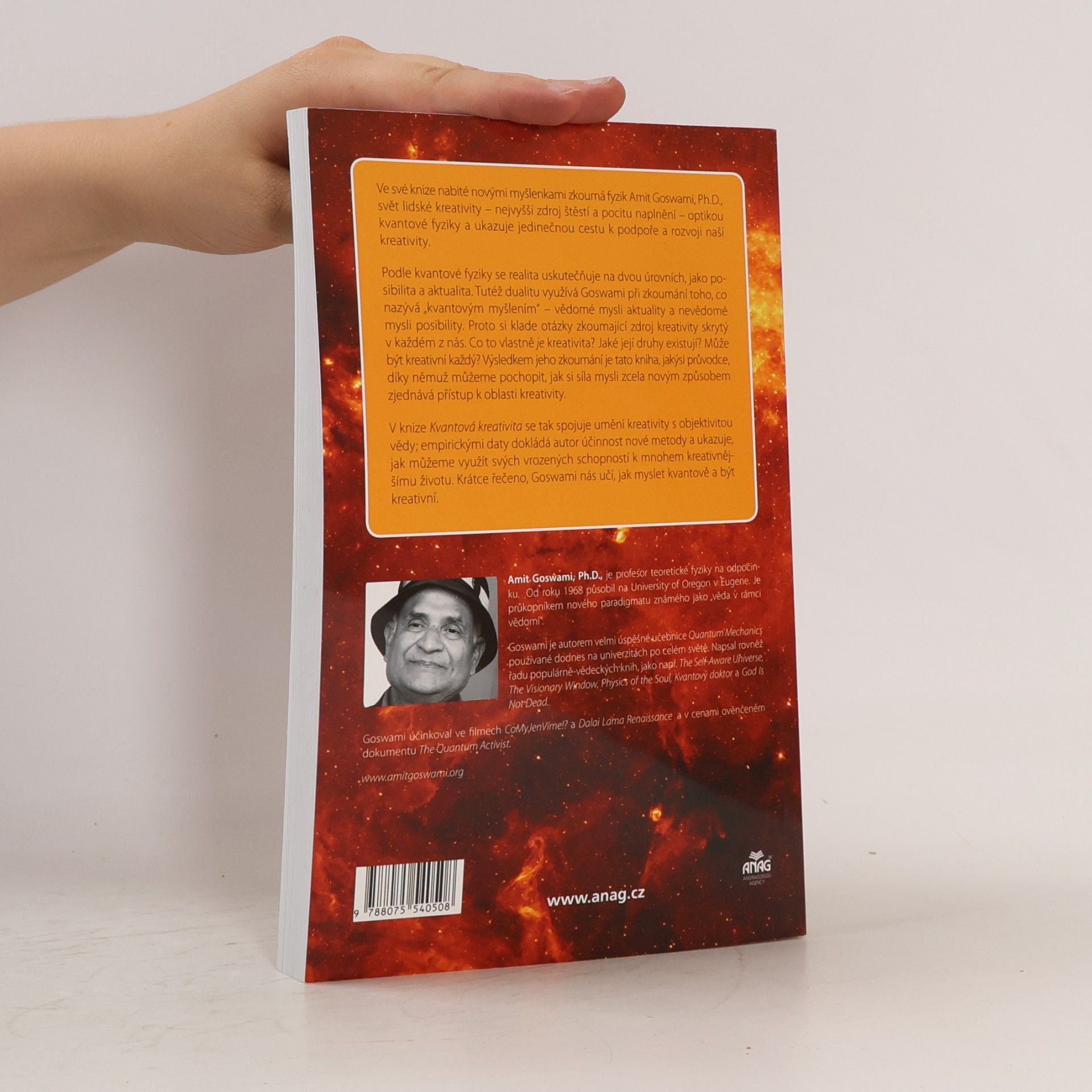 Amit Goswami Kvantová kreativita : myslete kvantově, buďte kreativní