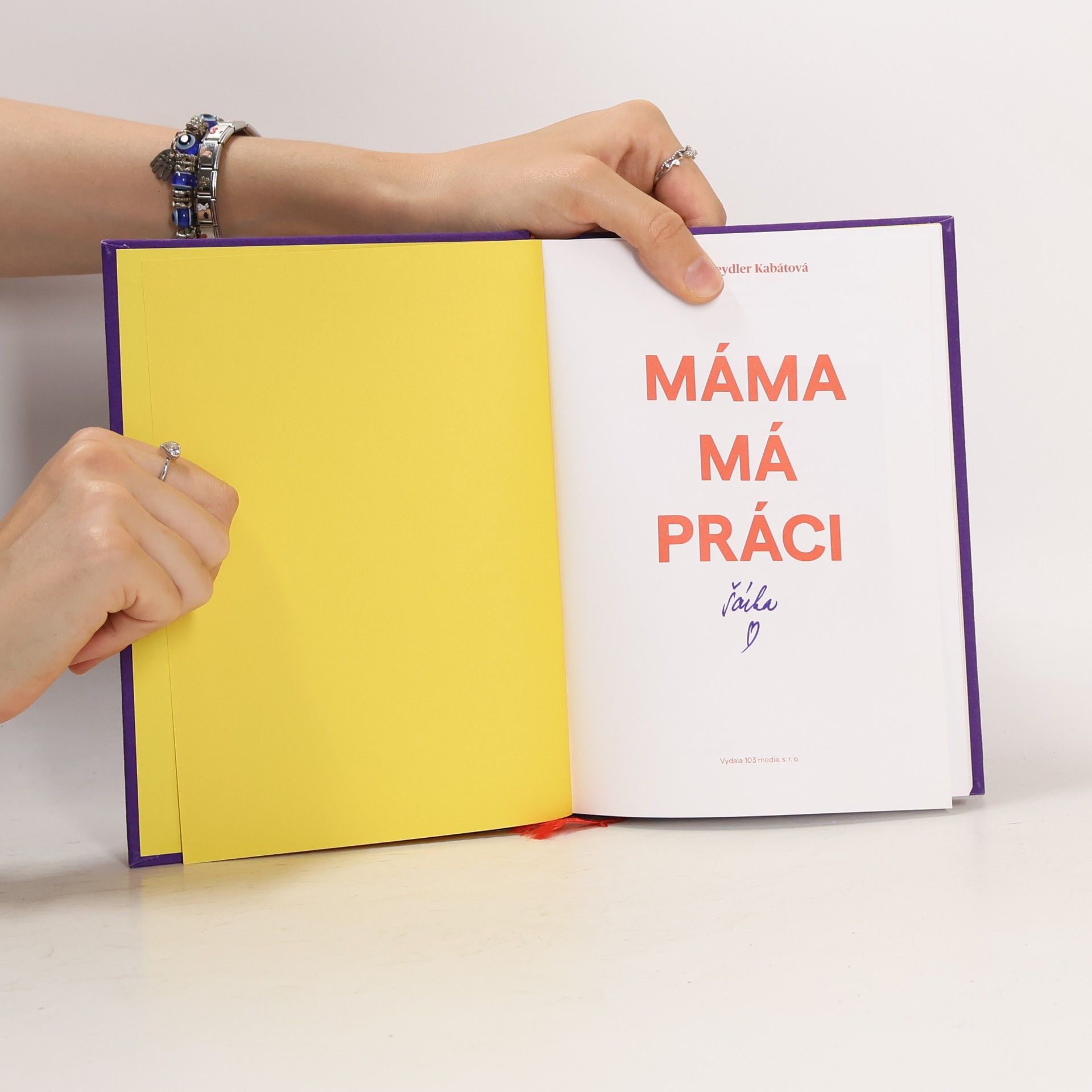 Šárka Kabátová Máma má práci