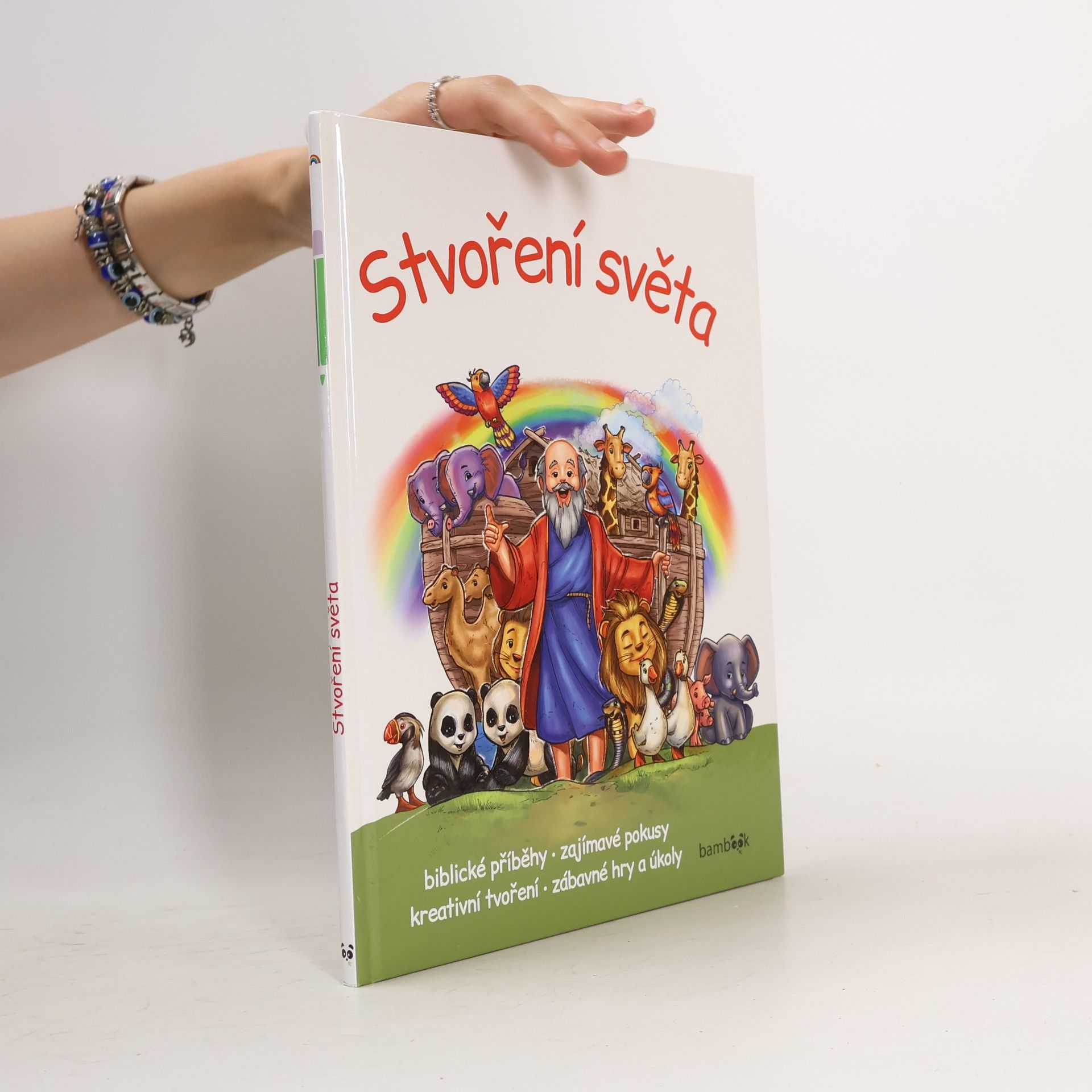 Stvoření světa : biblické příběhy, zajímavé pokusy, kreativní tvoření, zábavné hry a úkoly