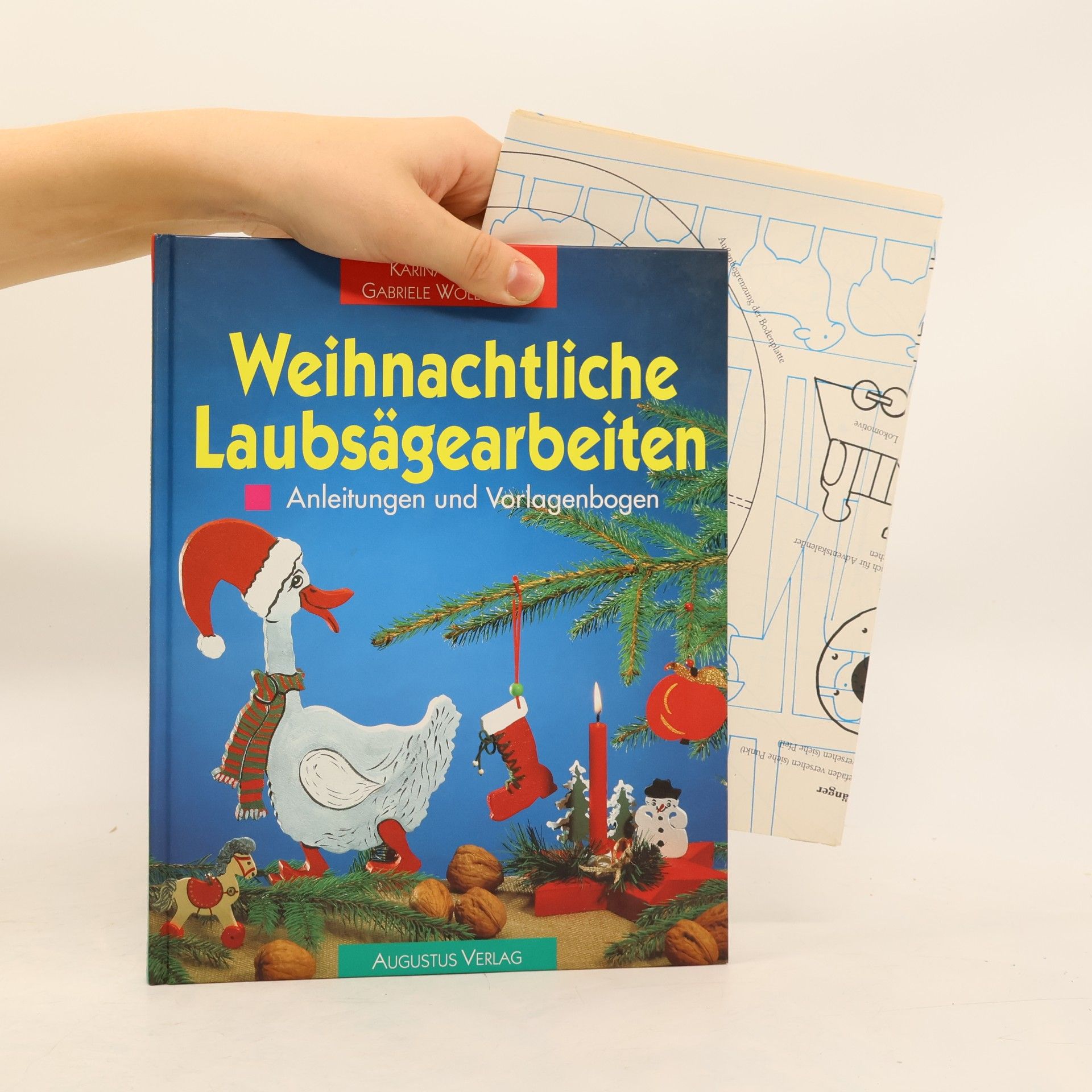 Weihnachtliche Laubsägearbeiten