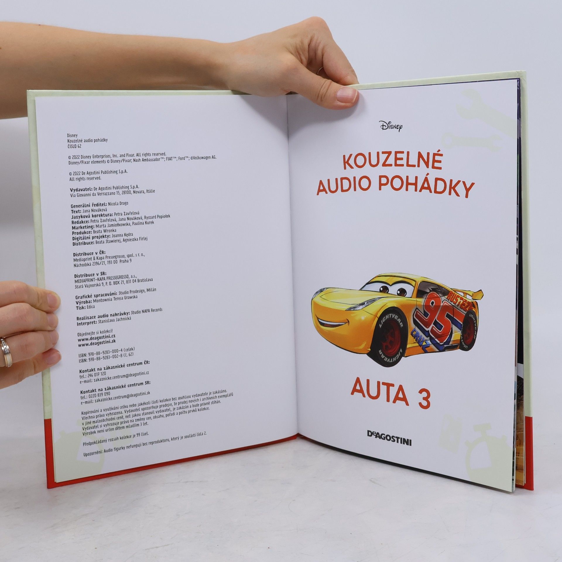 Kolektiv autorů Kouzelné audio pohádky 62. Auta 3