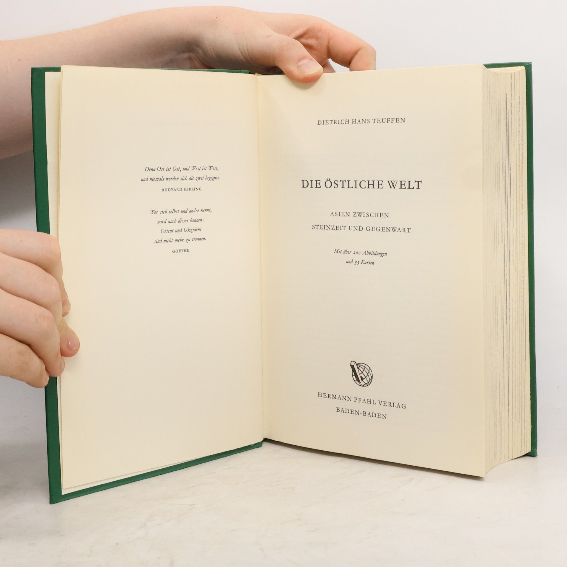 Dietrich Hans Teuffen Die östliche Welt