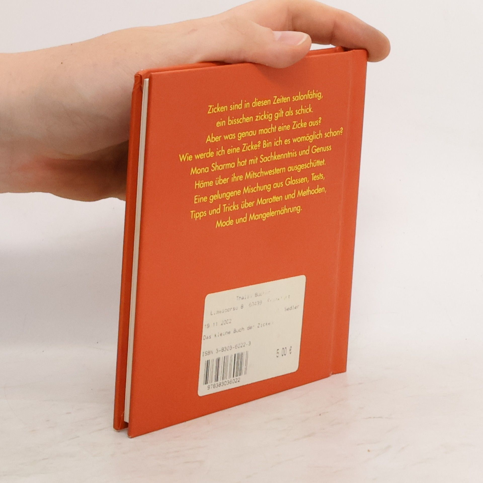 Mona Sharma Das kleine Buch der Zicken