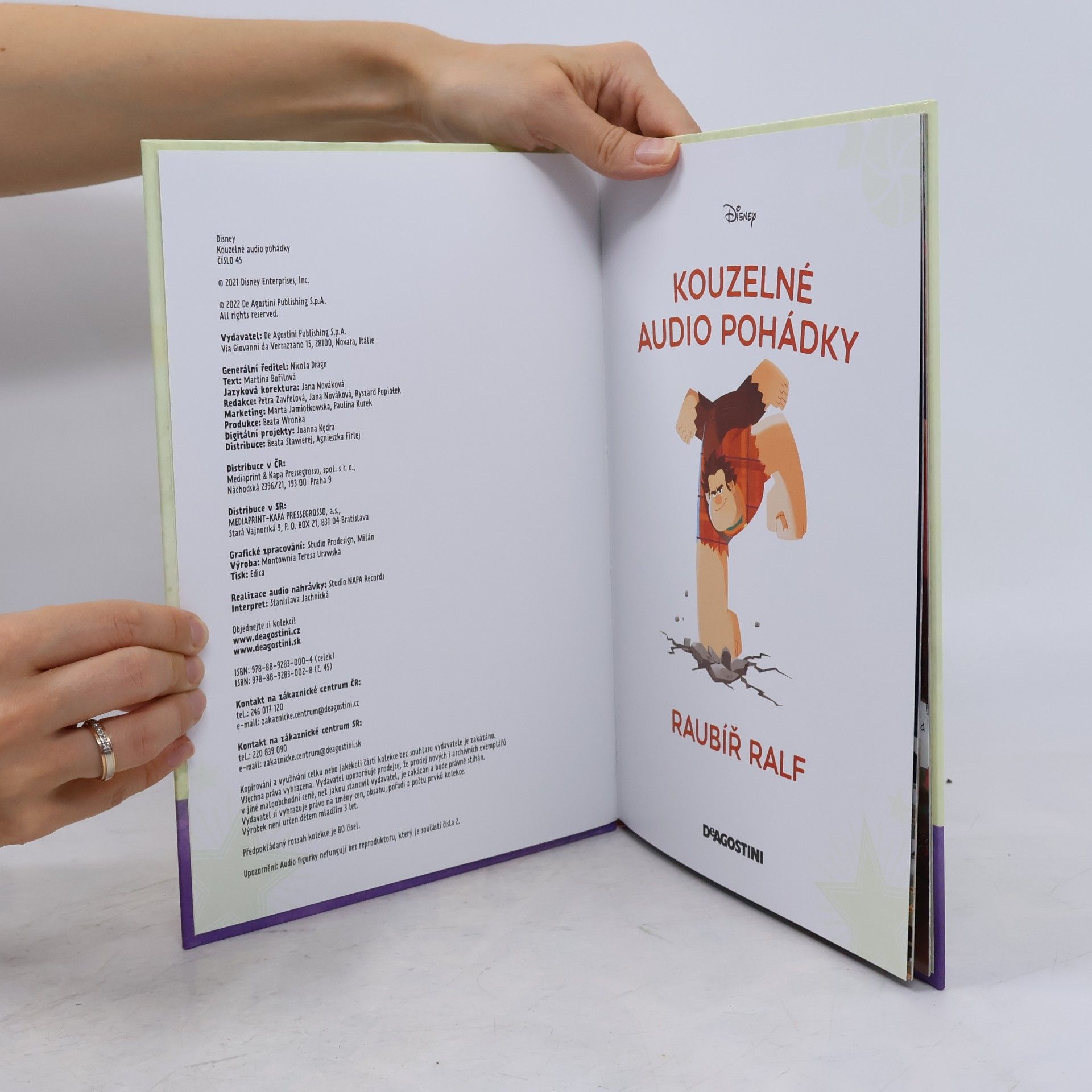 Various authors Kouzelné audio pohádky 45. Raubíř Ralf