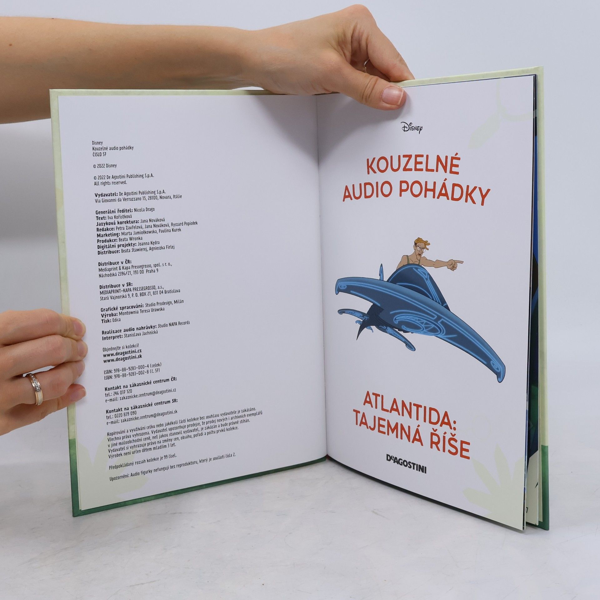 Various authors Kouzelné audio pohádky 57. Atlantida: tajemná říše