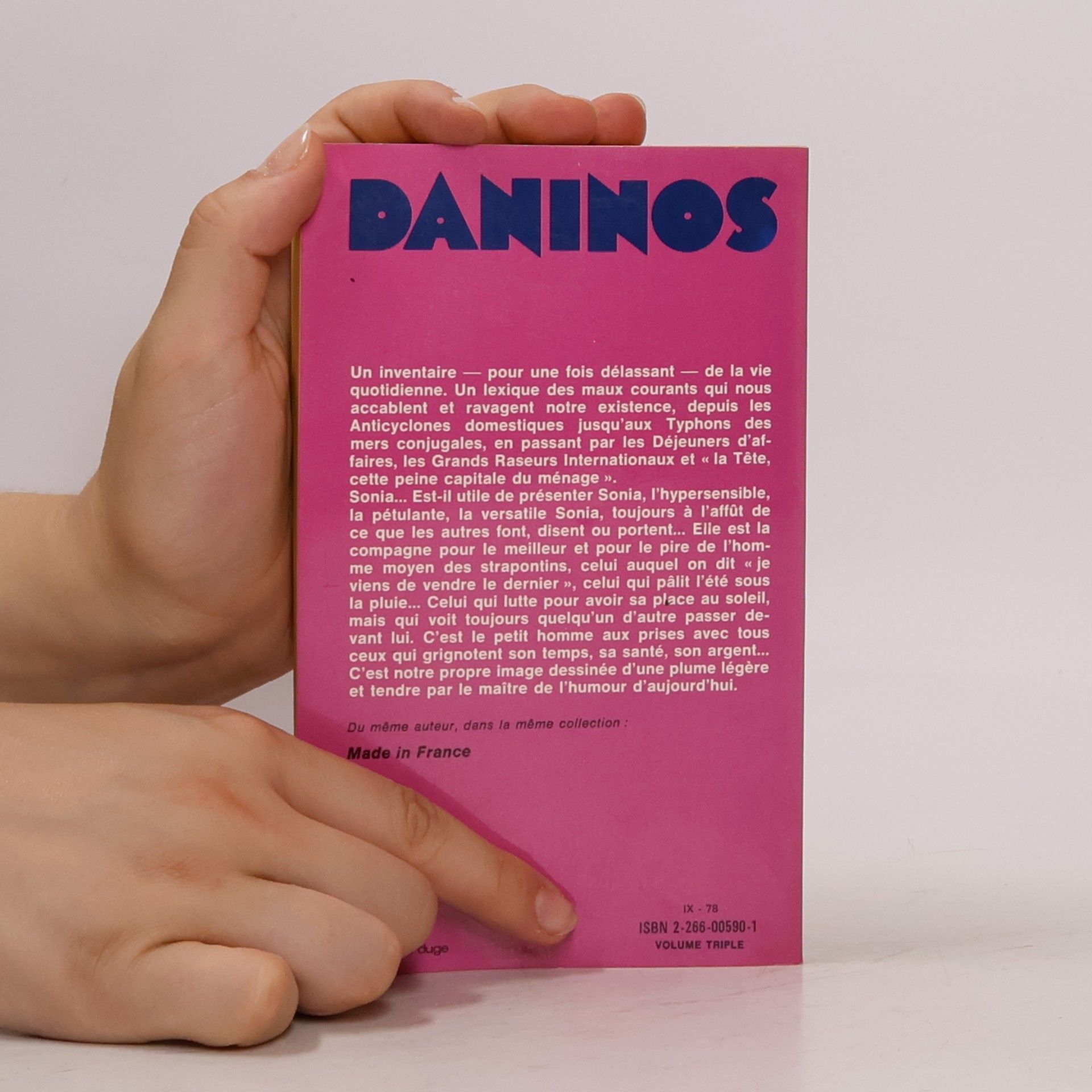 Pierre Daninos Noir - 1634: Sonia, les autres et moi