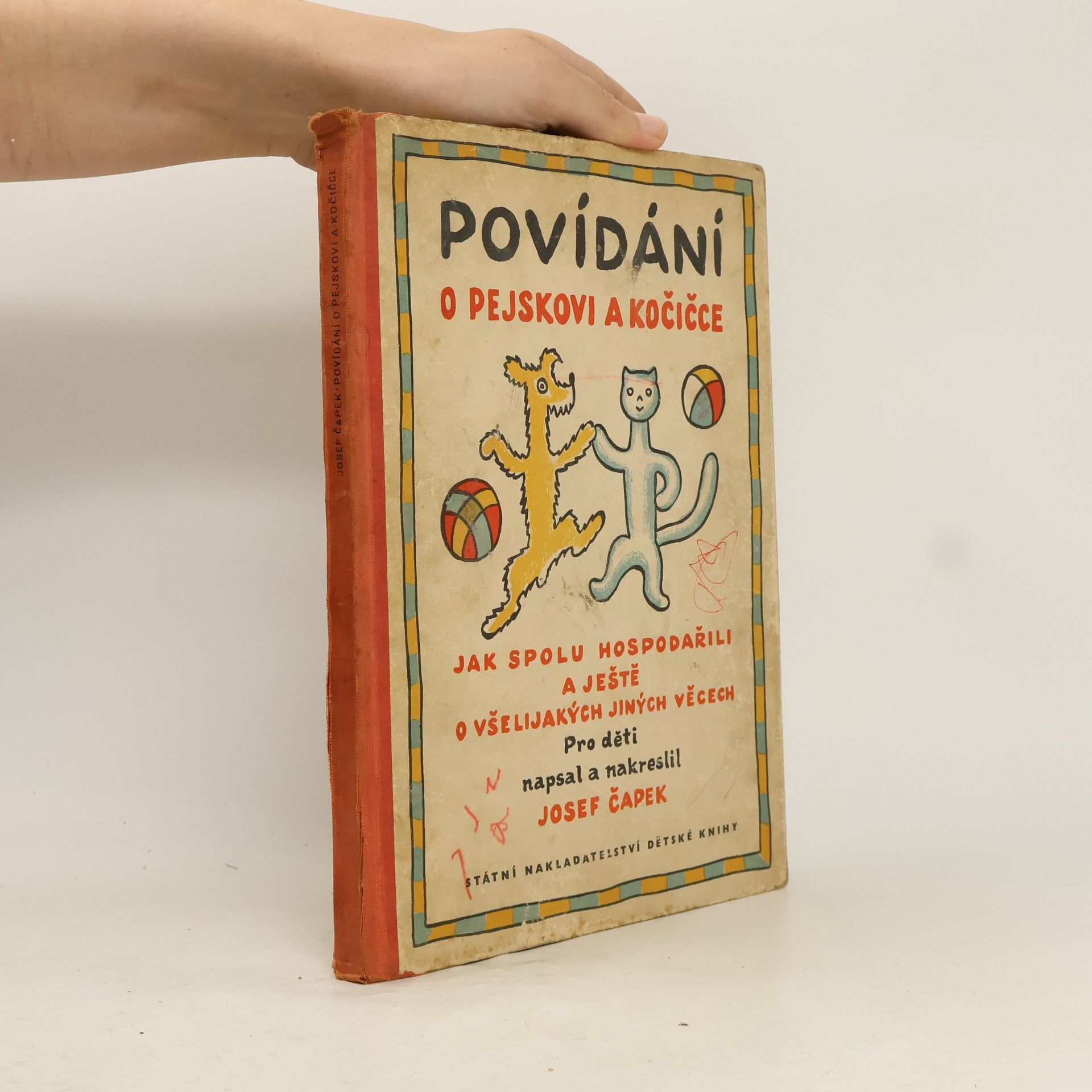 Josef Čapek Povídání o pejskovi a kočičce