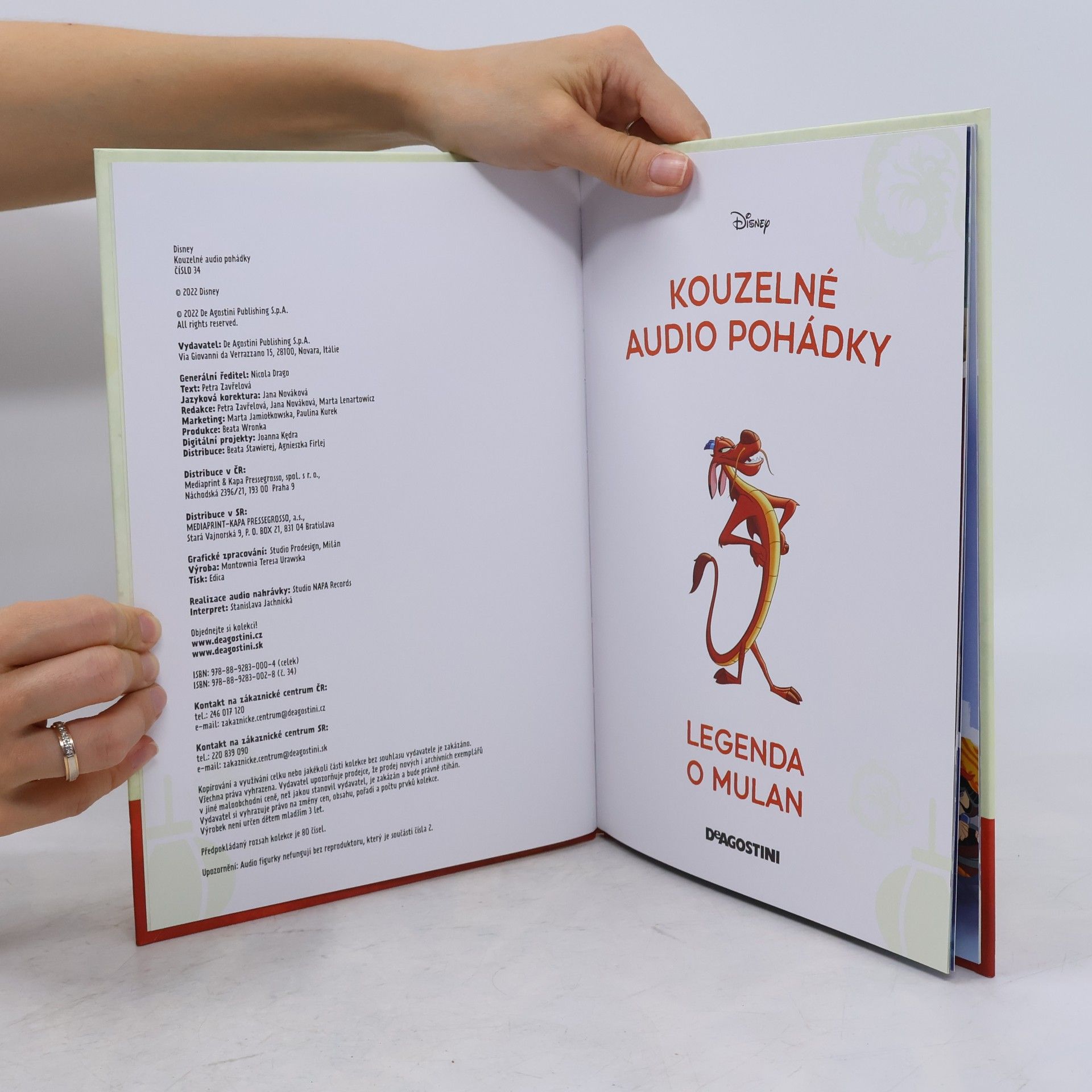 Various authors Kouzelné audio pohádky 34. Legenda o Mulan