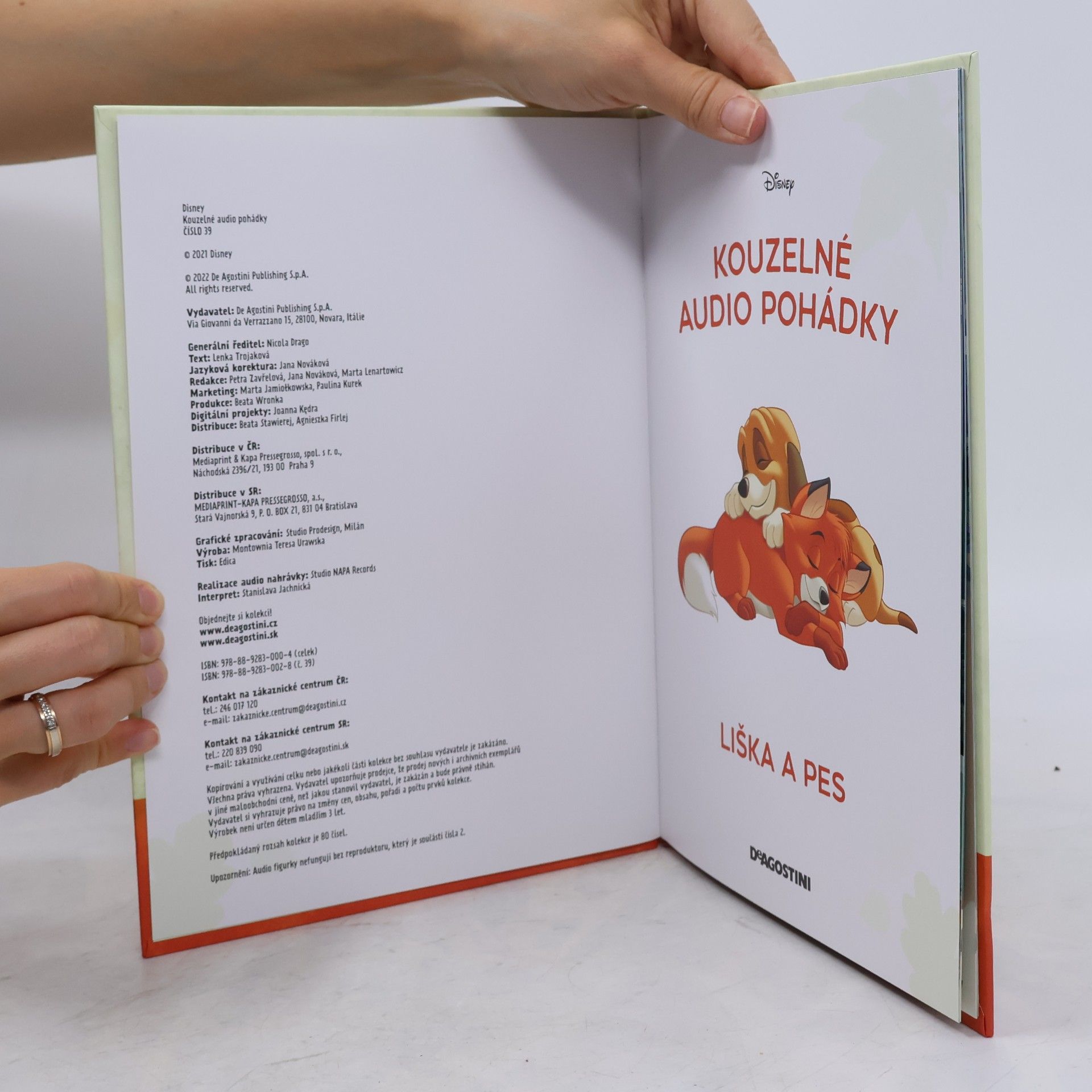 Autores varios Kouzelné audio pohádky 39. Liška a pes