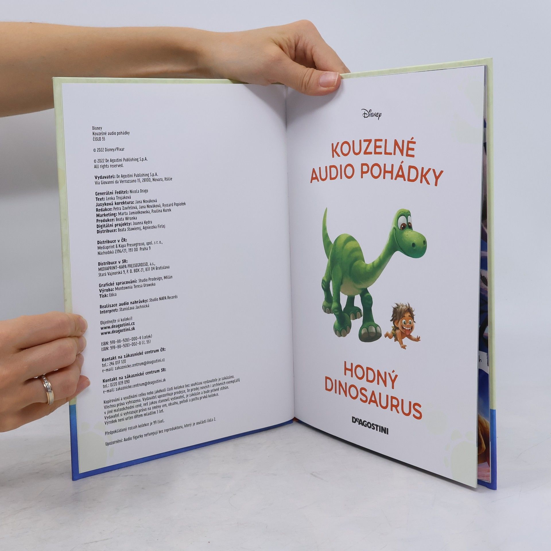 Autores varios Kouzelné audio pohádky 55. Hodný dinosaurus