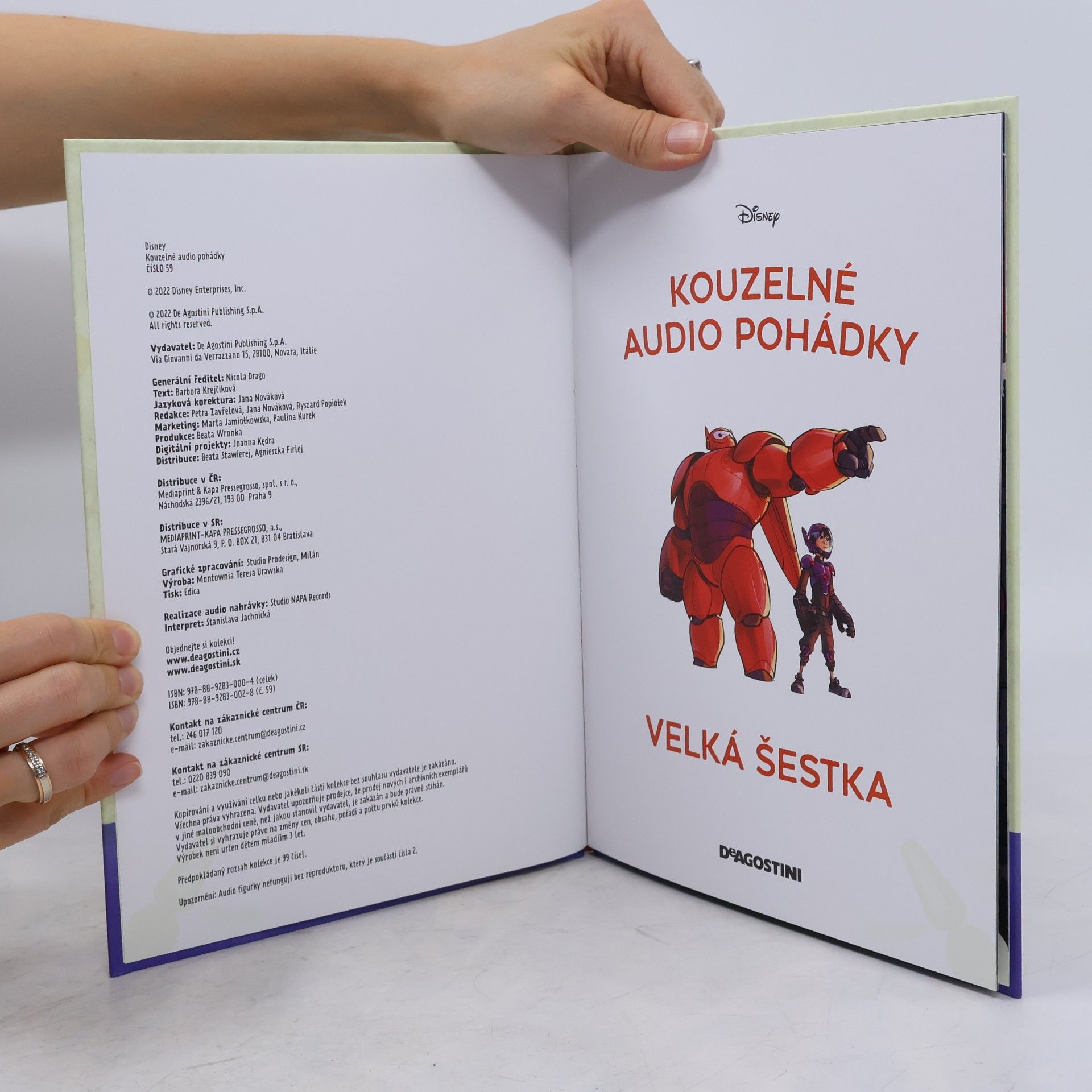 Walt Disney Kouzelné audio pohádky 59. Velká šestka