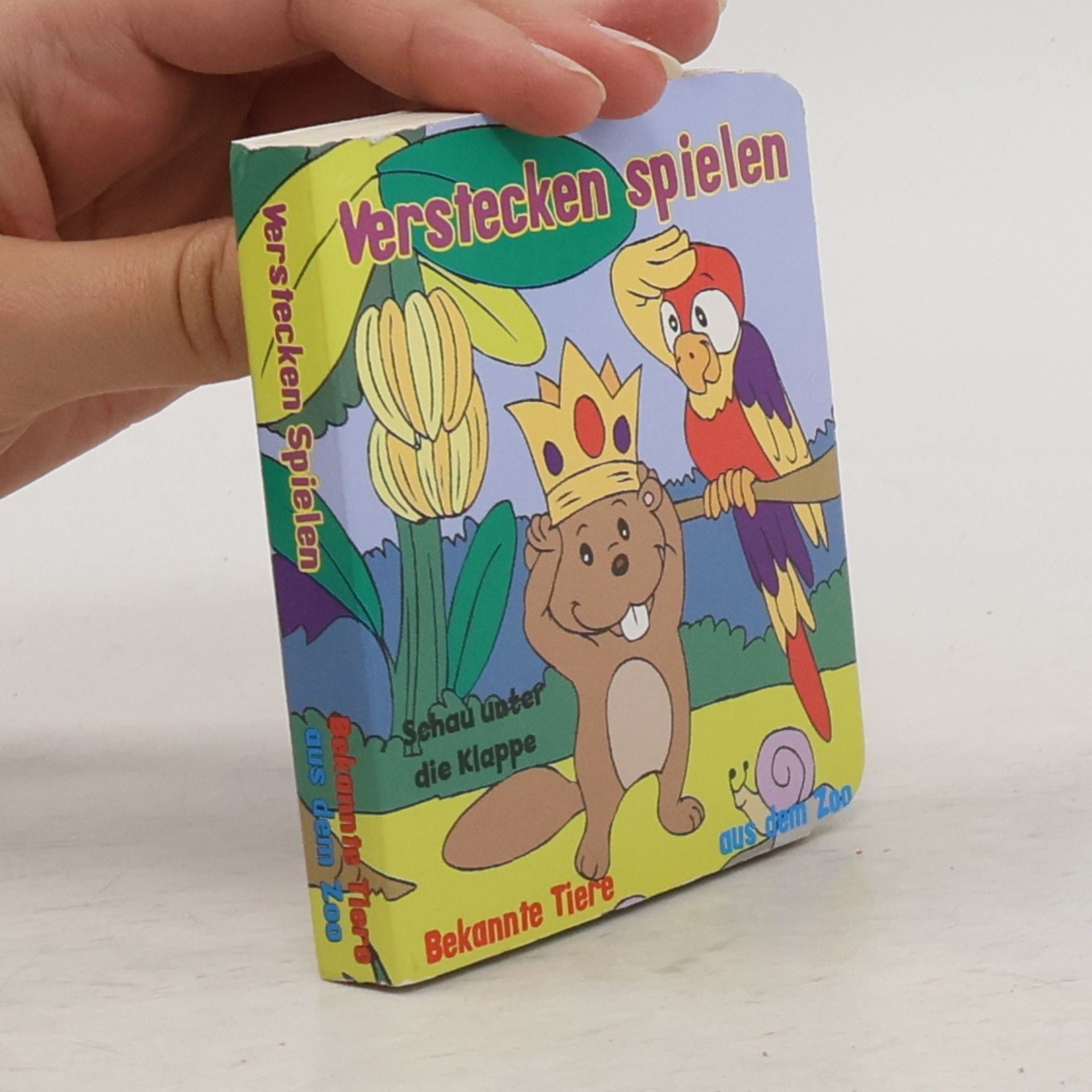 Autorenkollektiv Verstecken spielen. Bekannte Tiere aus dem Zoo
