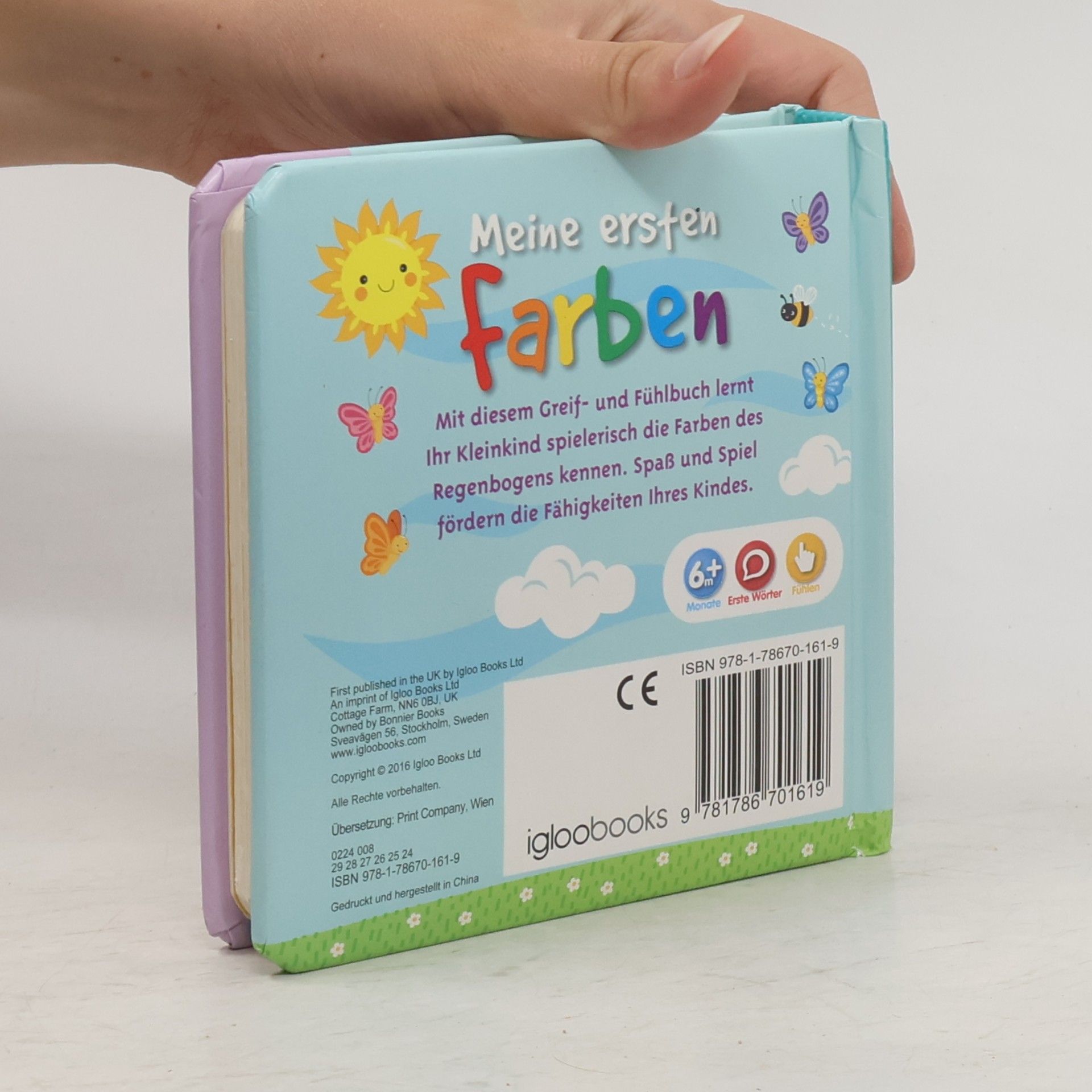 Meine ersten Farben - mit Fühlseiten