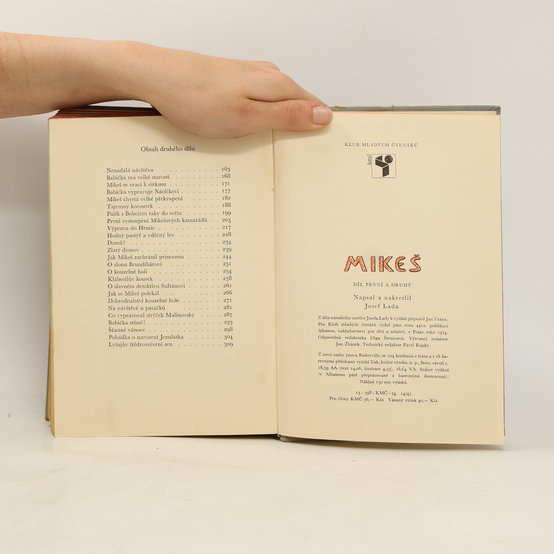 Josef Lada Mikeš I/II